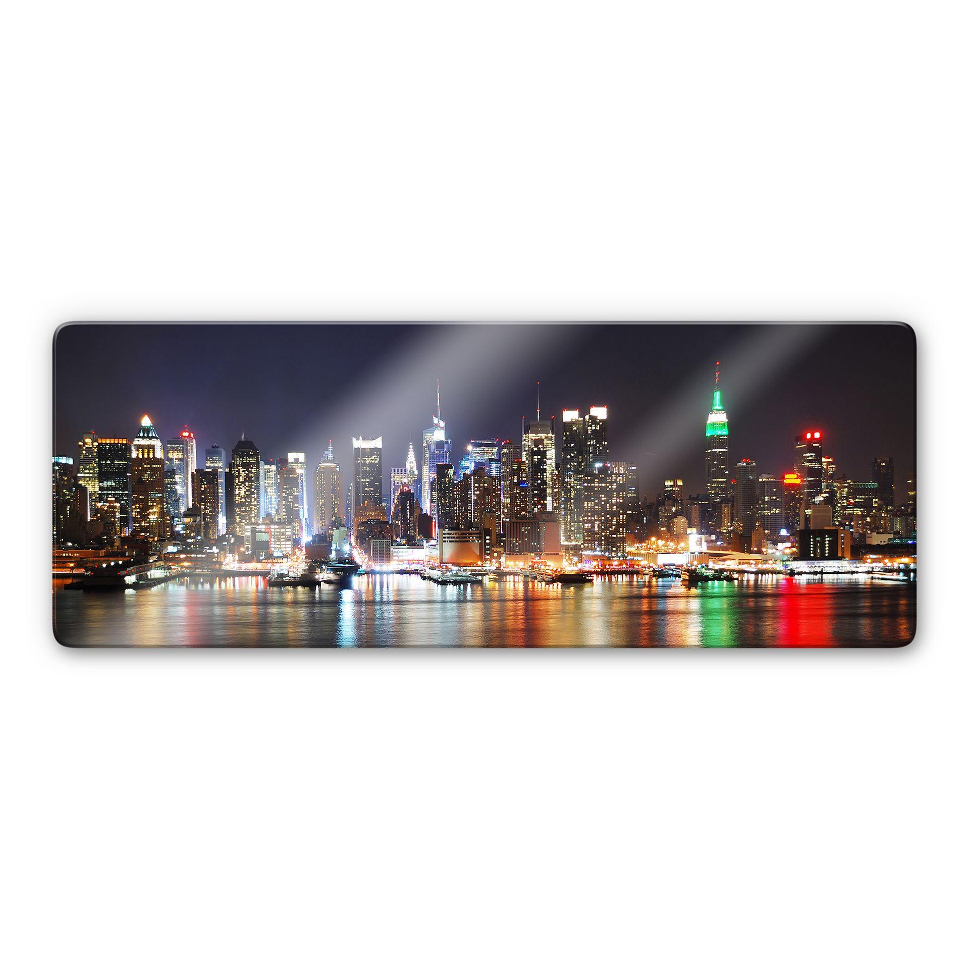 Glasbillede - New York Skyline - Panorama