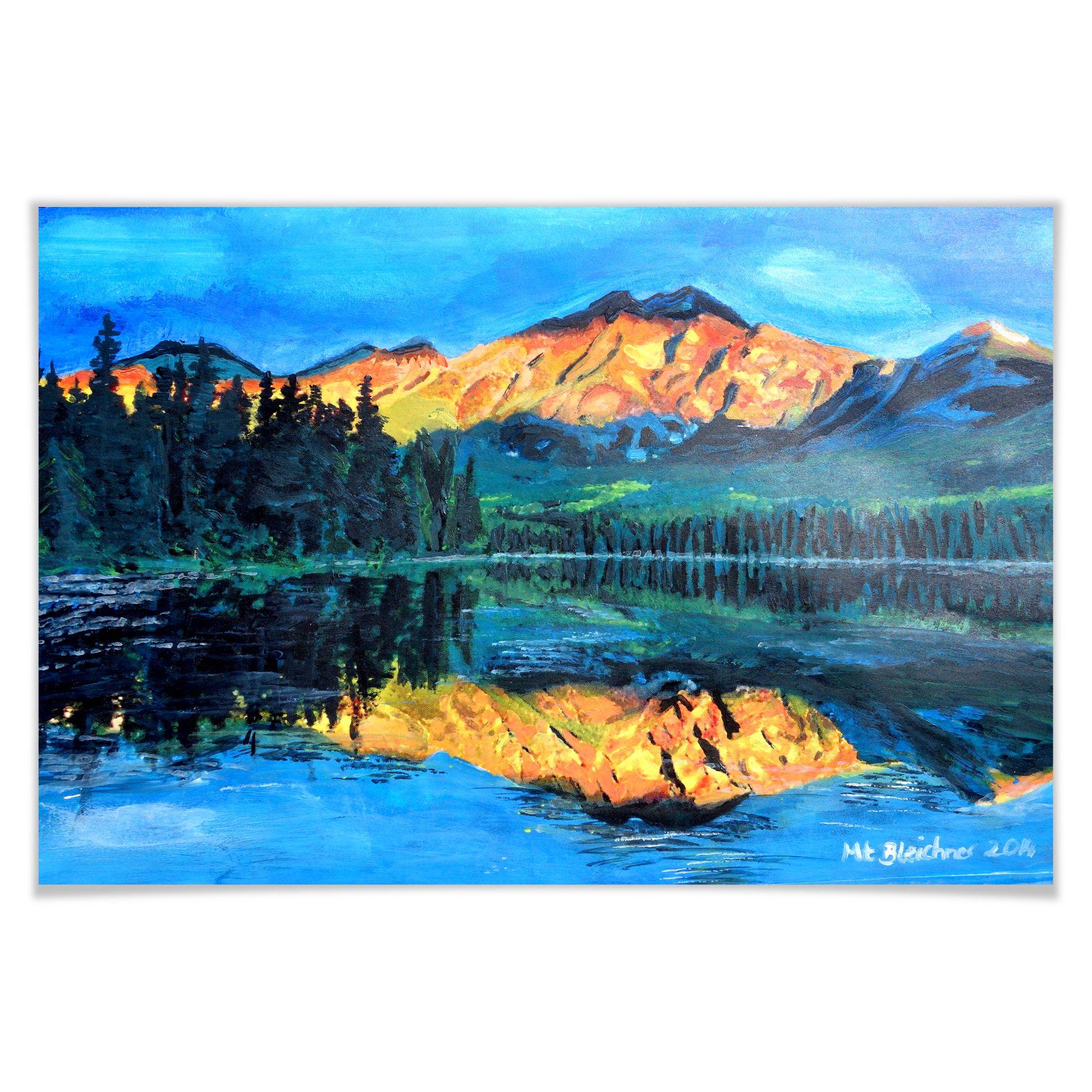 Poster - Bleichner - Canada - Le parc national Jasper