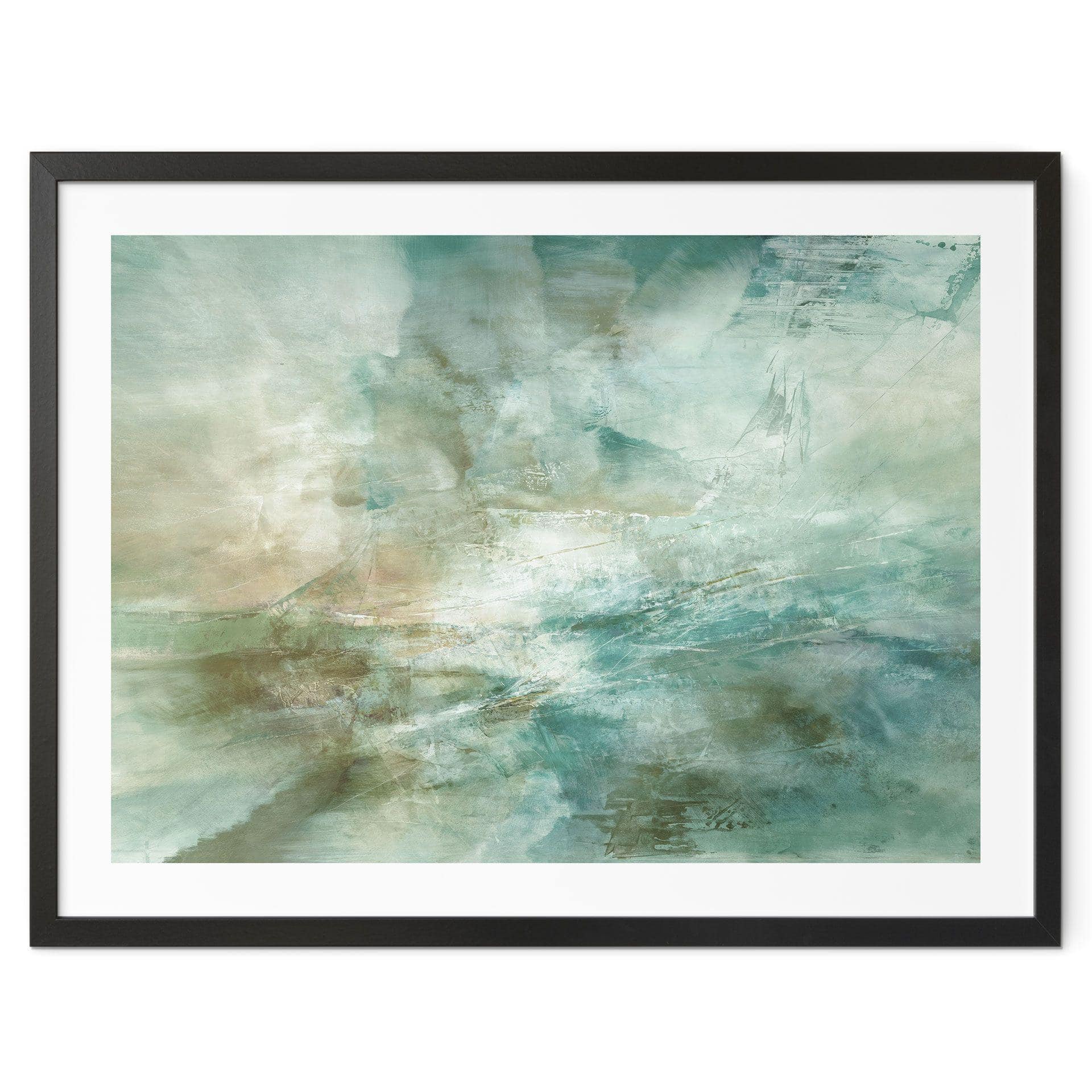 Plakat Sage green fog light - Schmucker