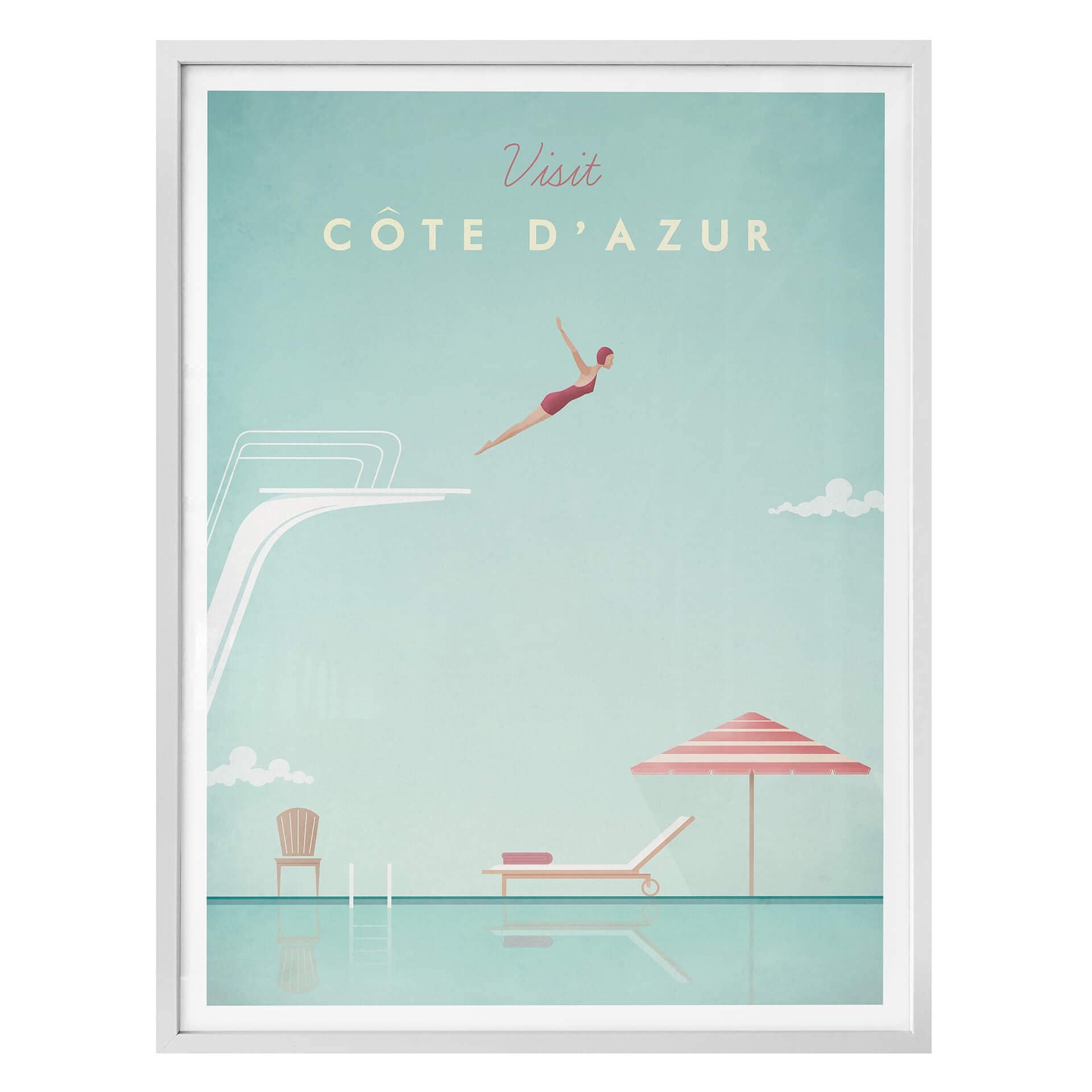 Plakat - Rivers - Côte d'Azur