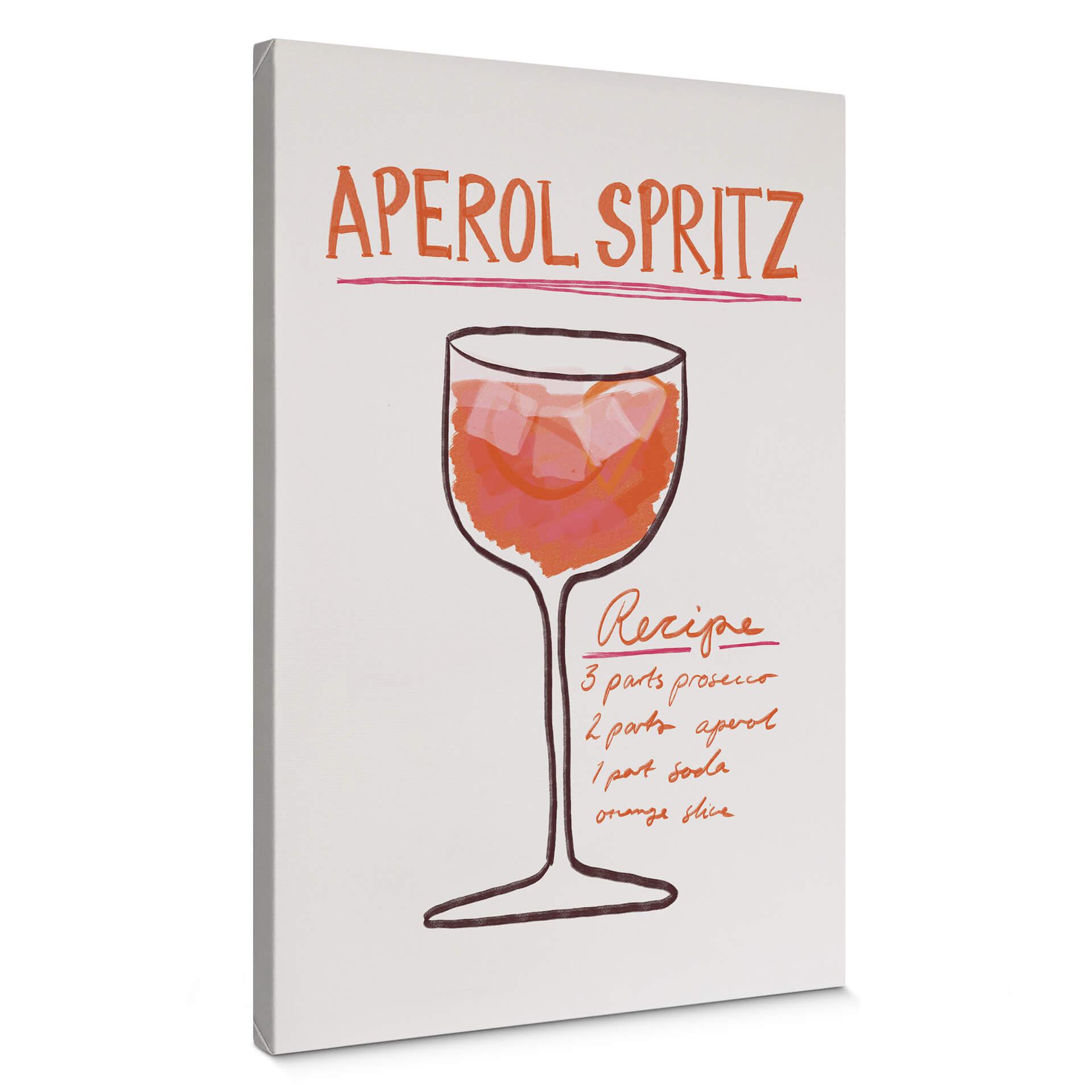 Cuadro en lienzo para cocina y comedor - Fritsch - Aperol Spritz