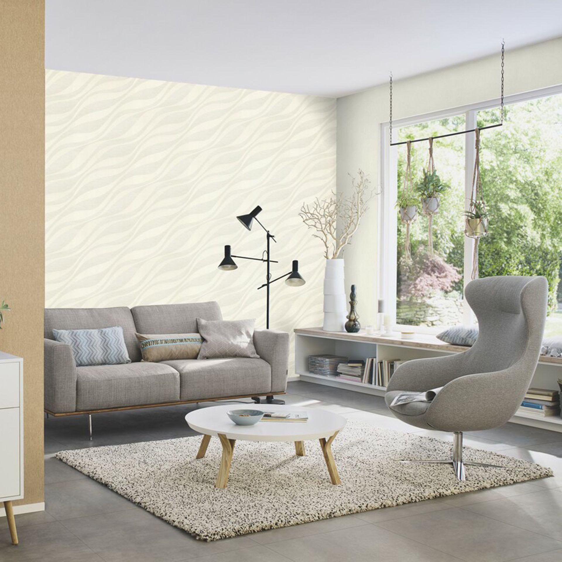 tapet, non-woven tapet Sky Lounge guld