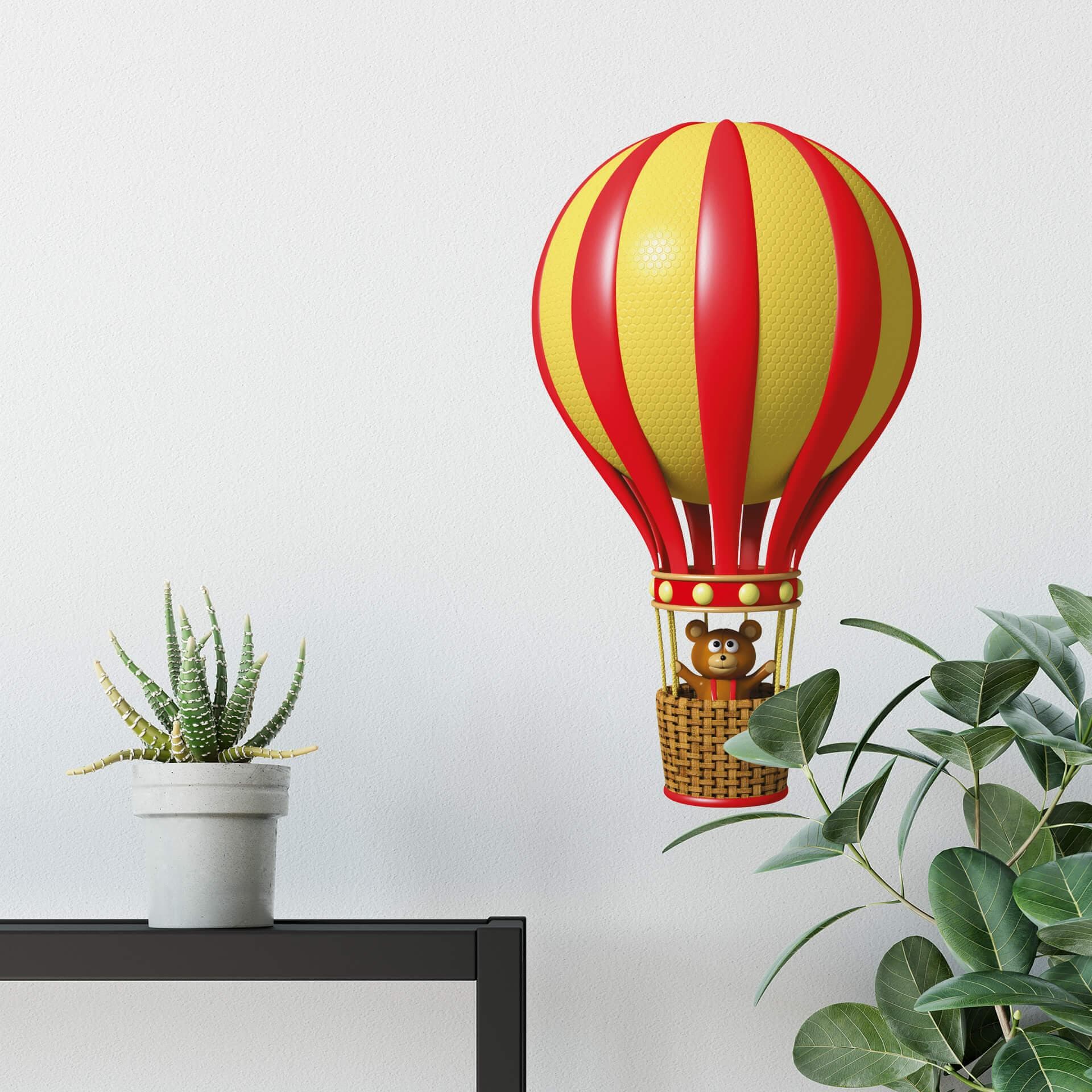 Wallsticker - Michel Agullo - Bamse på verdensrejse