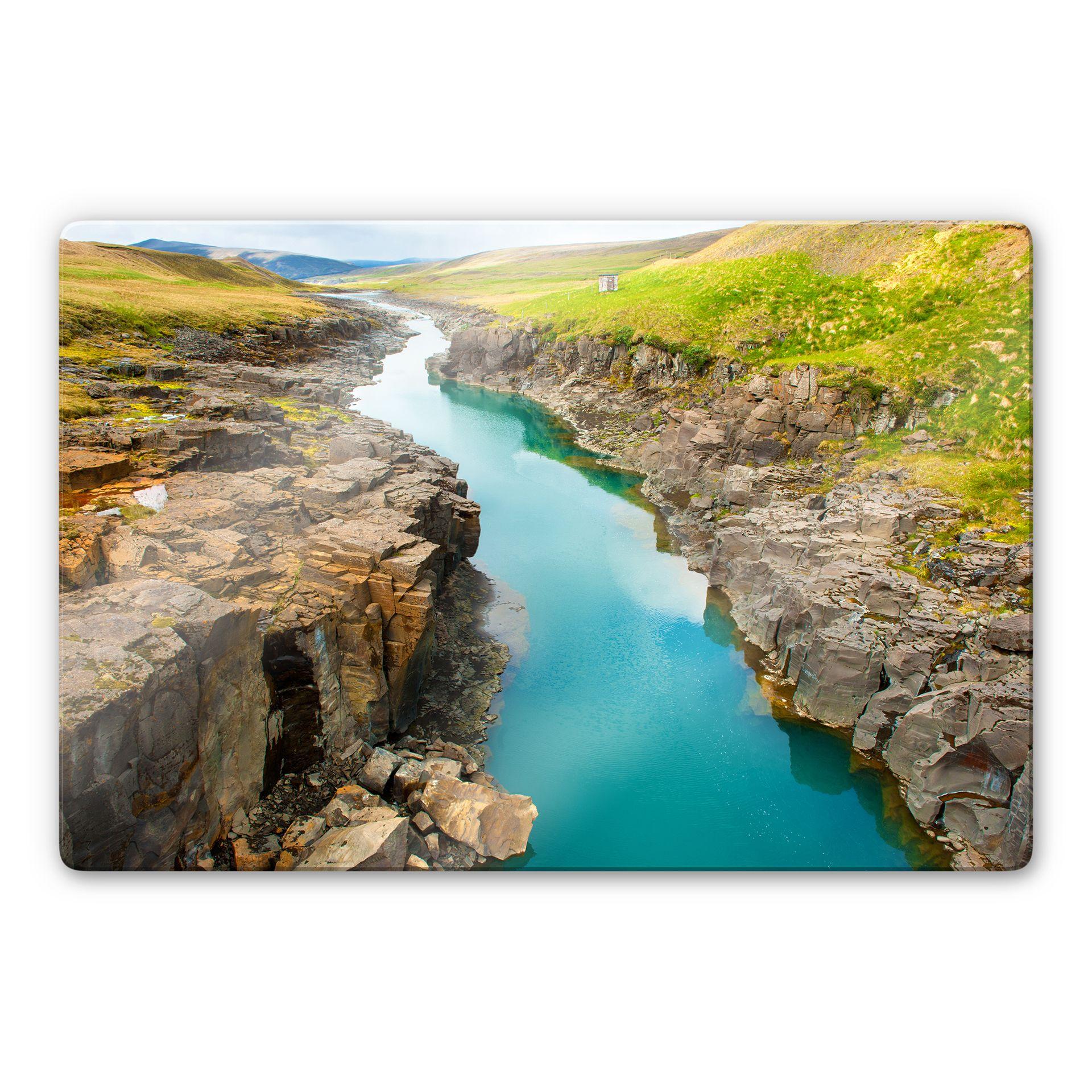Tableau en verre - Gorge