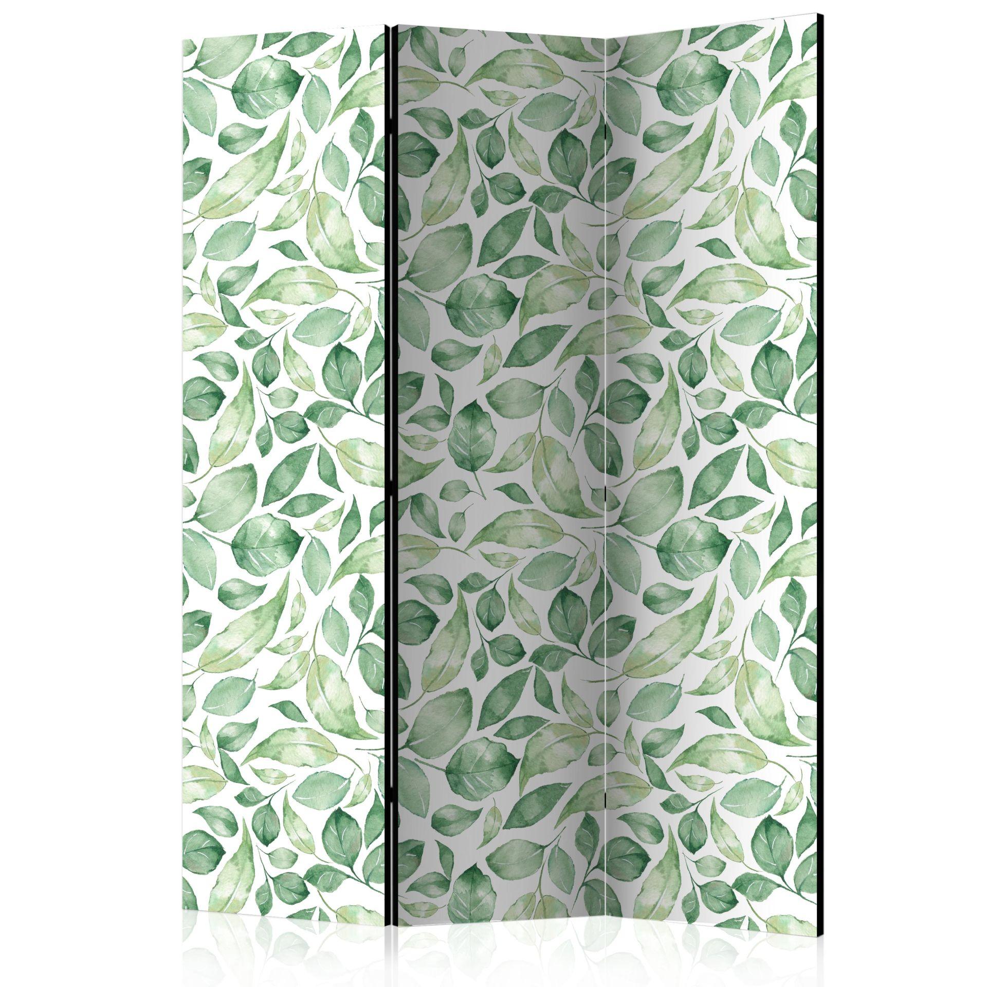 Screen room divider - Naturlig skønhed, 3-delt