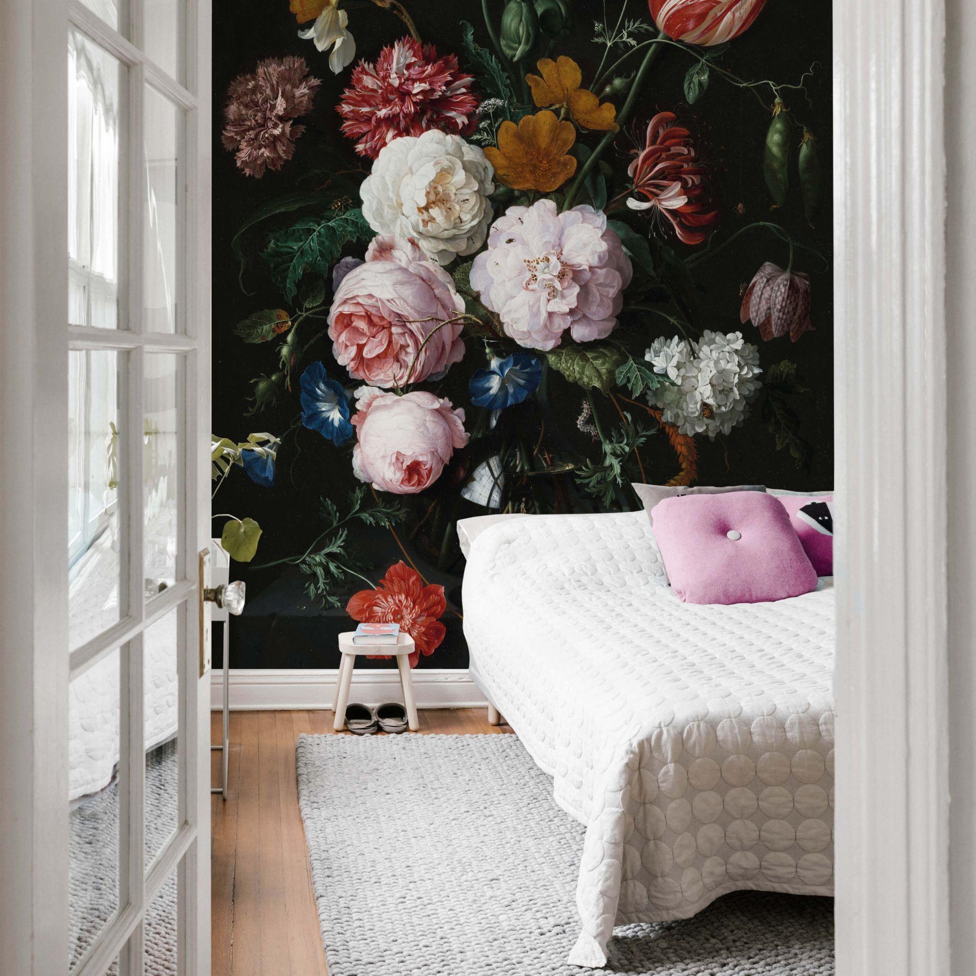 Fototapet - Heem - Stilleben med blomster