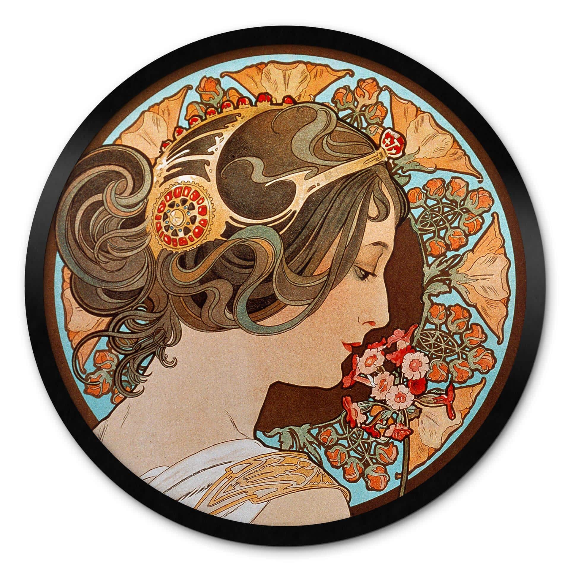 Plakat Mucha - the Primrose