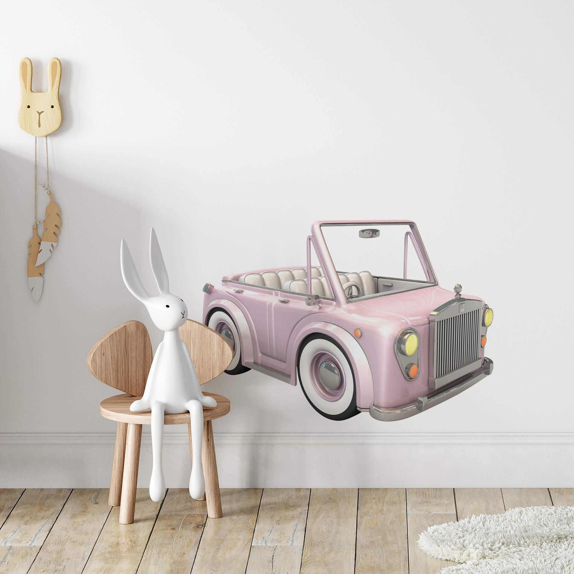 Wallsticker - Agullo - Oldtimer Cabriolet
