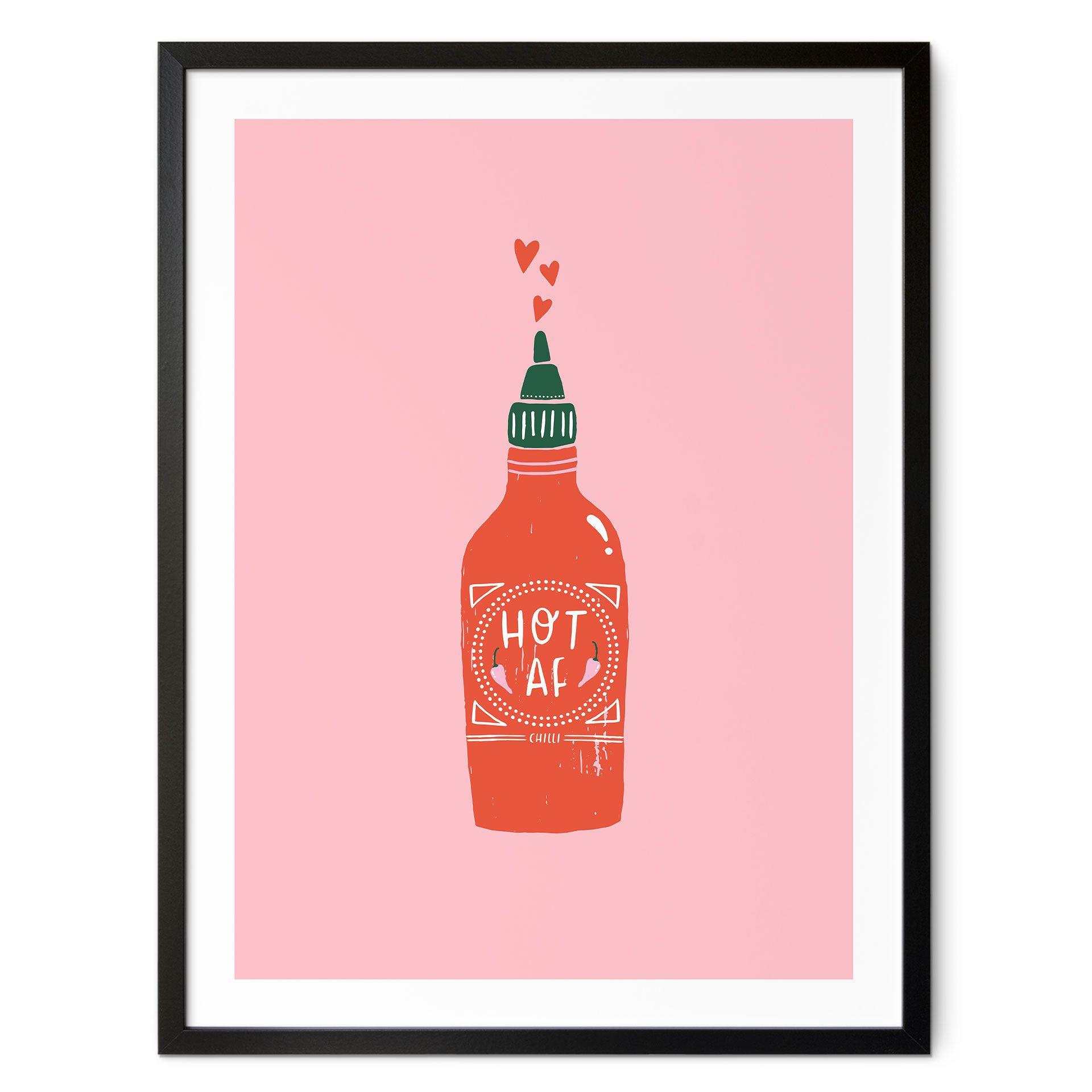 Plakat Stærk chilisauce - Simmonds