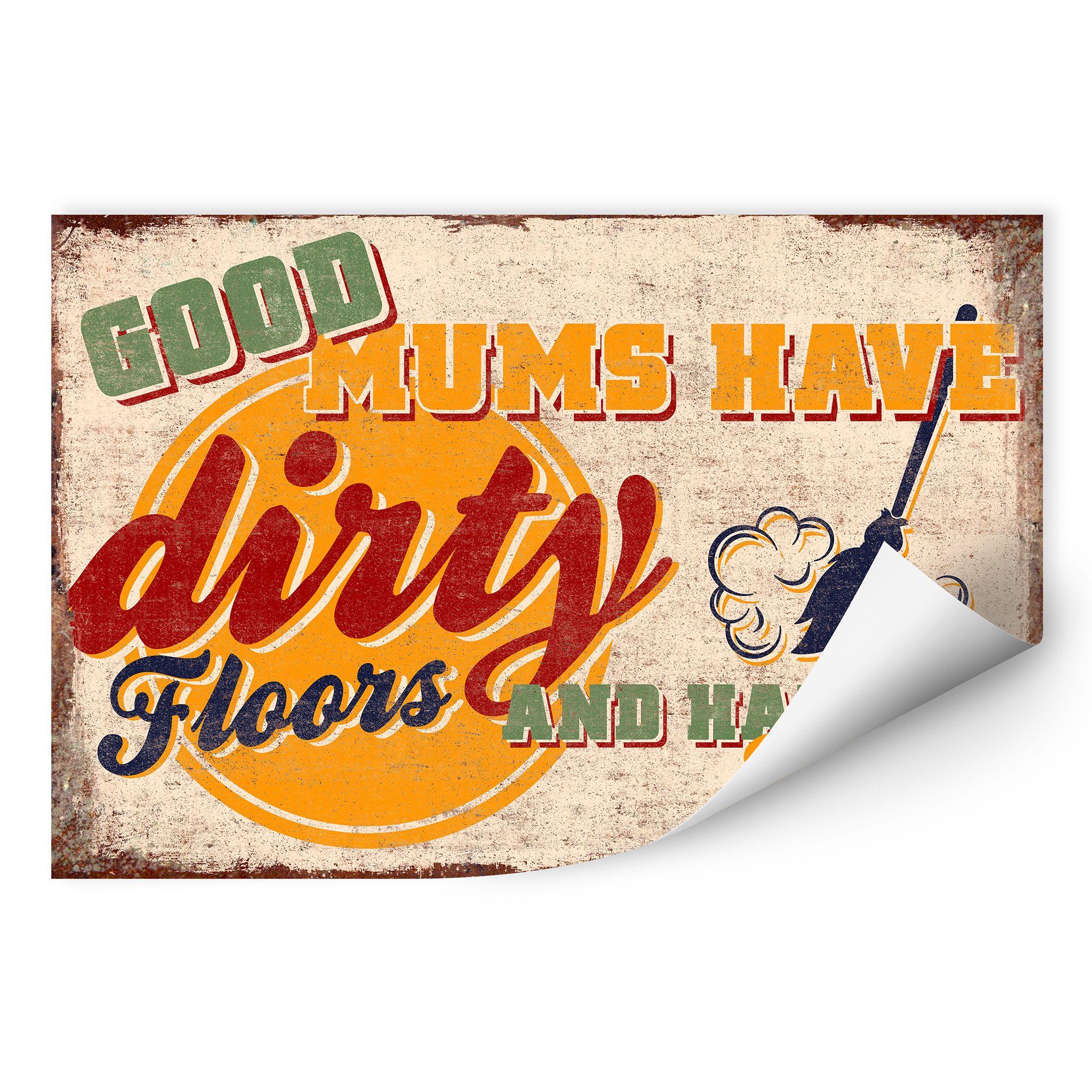 Zelfklevende Poster - Good Moms