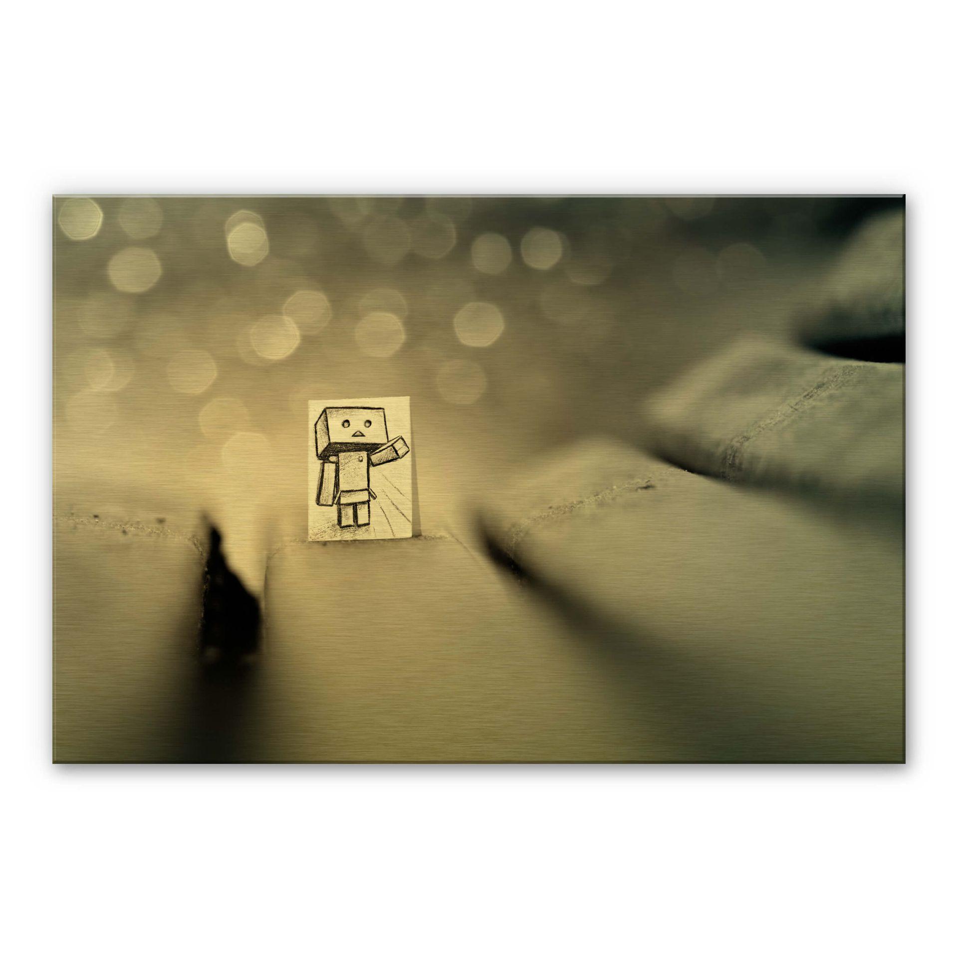 Alu-Dibond goudeffect Heine - Be my Friend