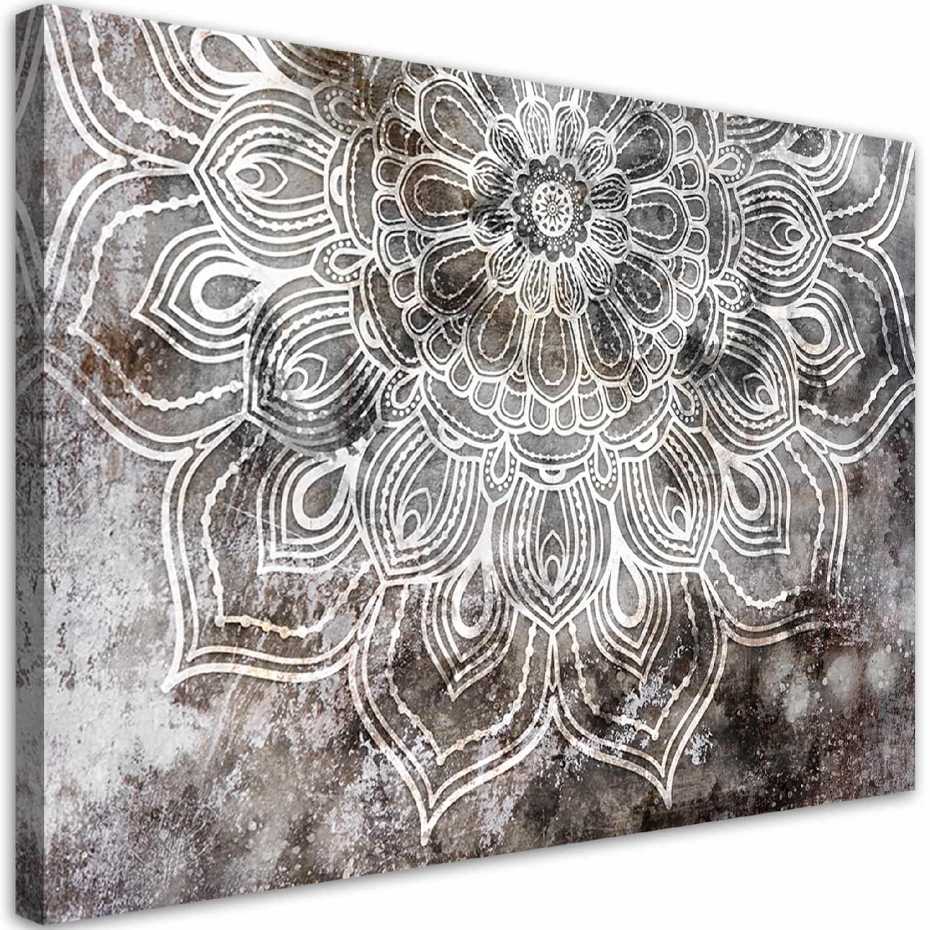 Canvasbillede, Mandala abstrakt Orient