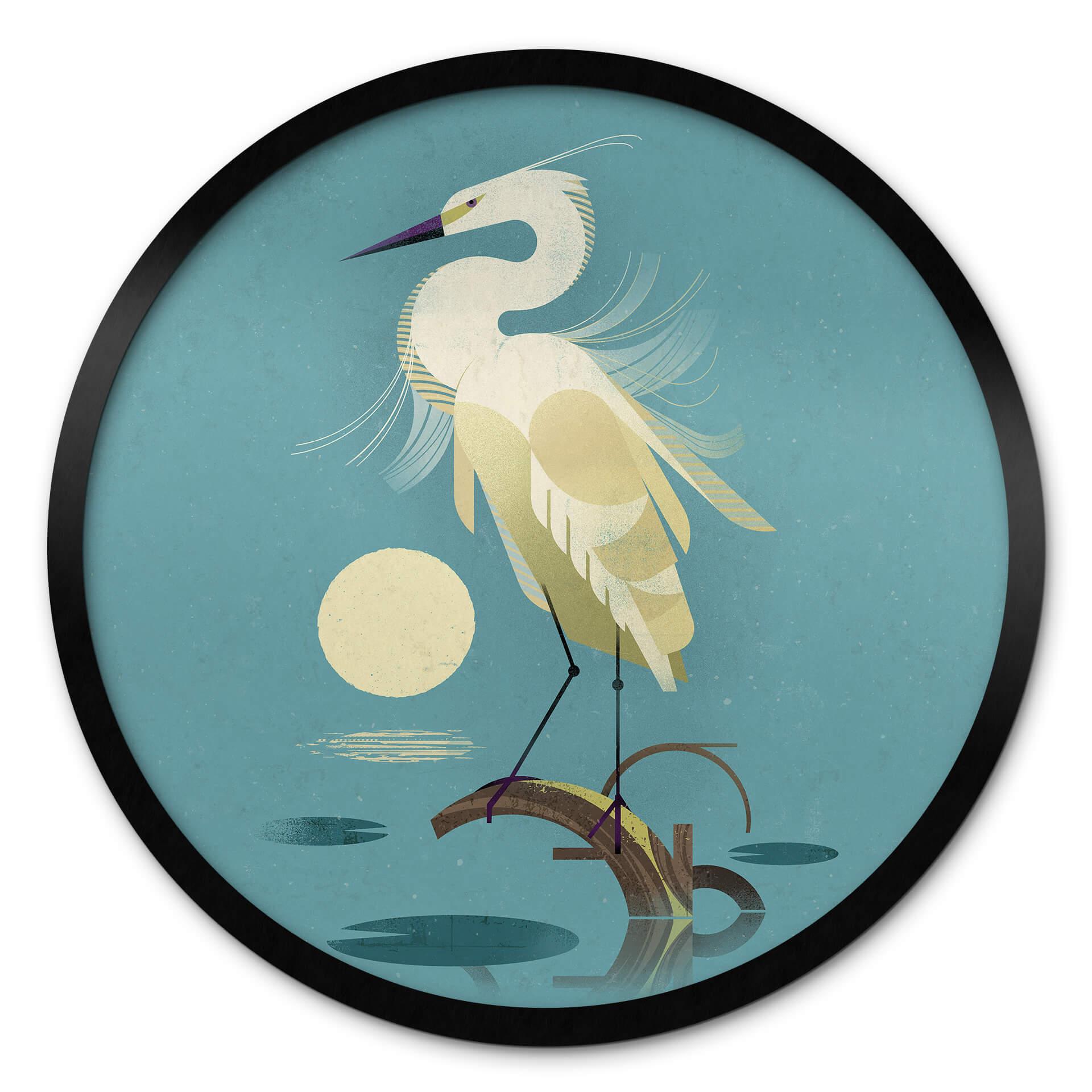 Plakat Braun - Heron