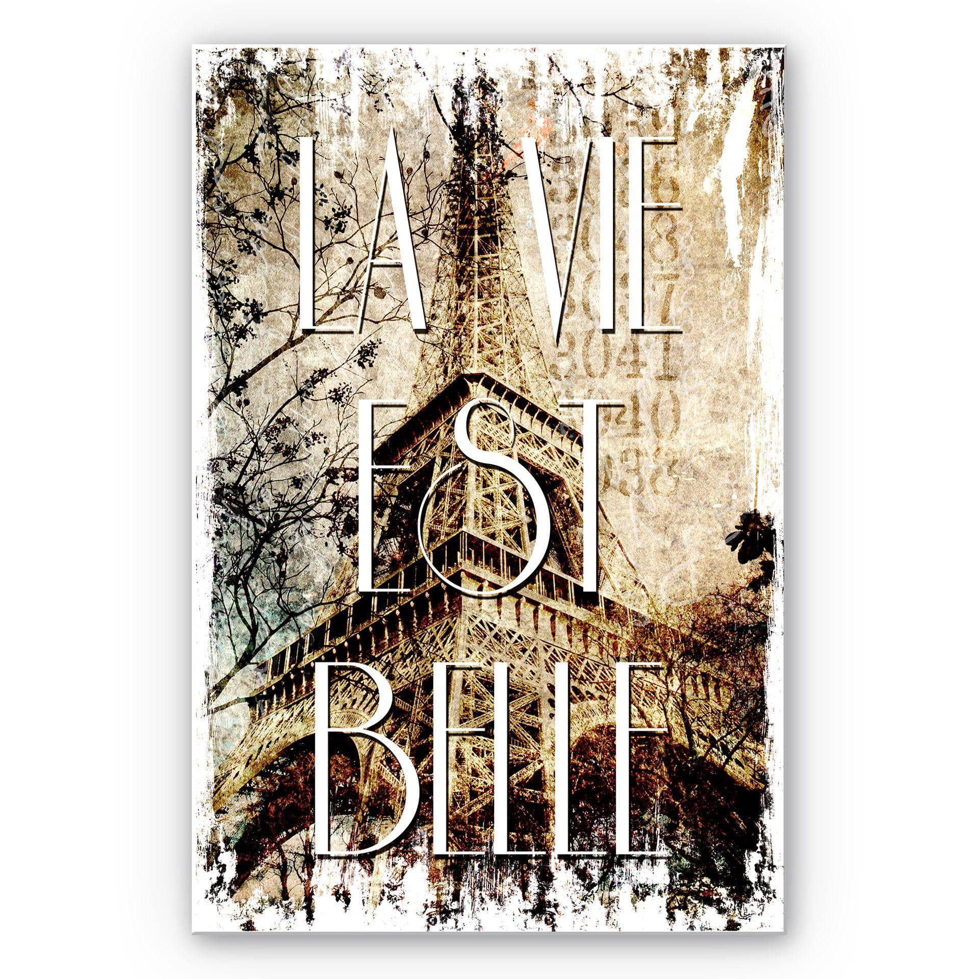 Tableau Forex - La Vie est Belle - Vintage