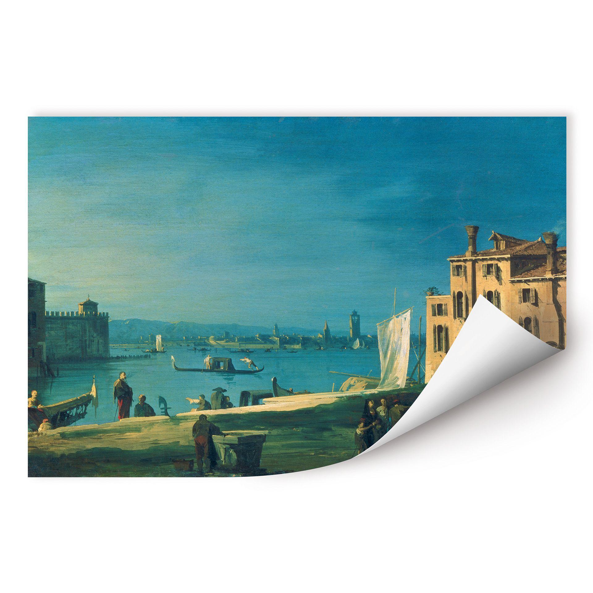 Zelfklevende Poster - Canaletto - Murano