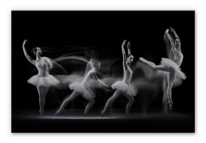 Tableau en alu-Dibond Bunjamin - Ballet -Performance
