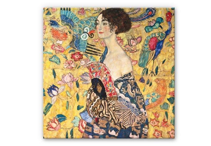 Tableau Forex - Klimt - Dame à l'éventail