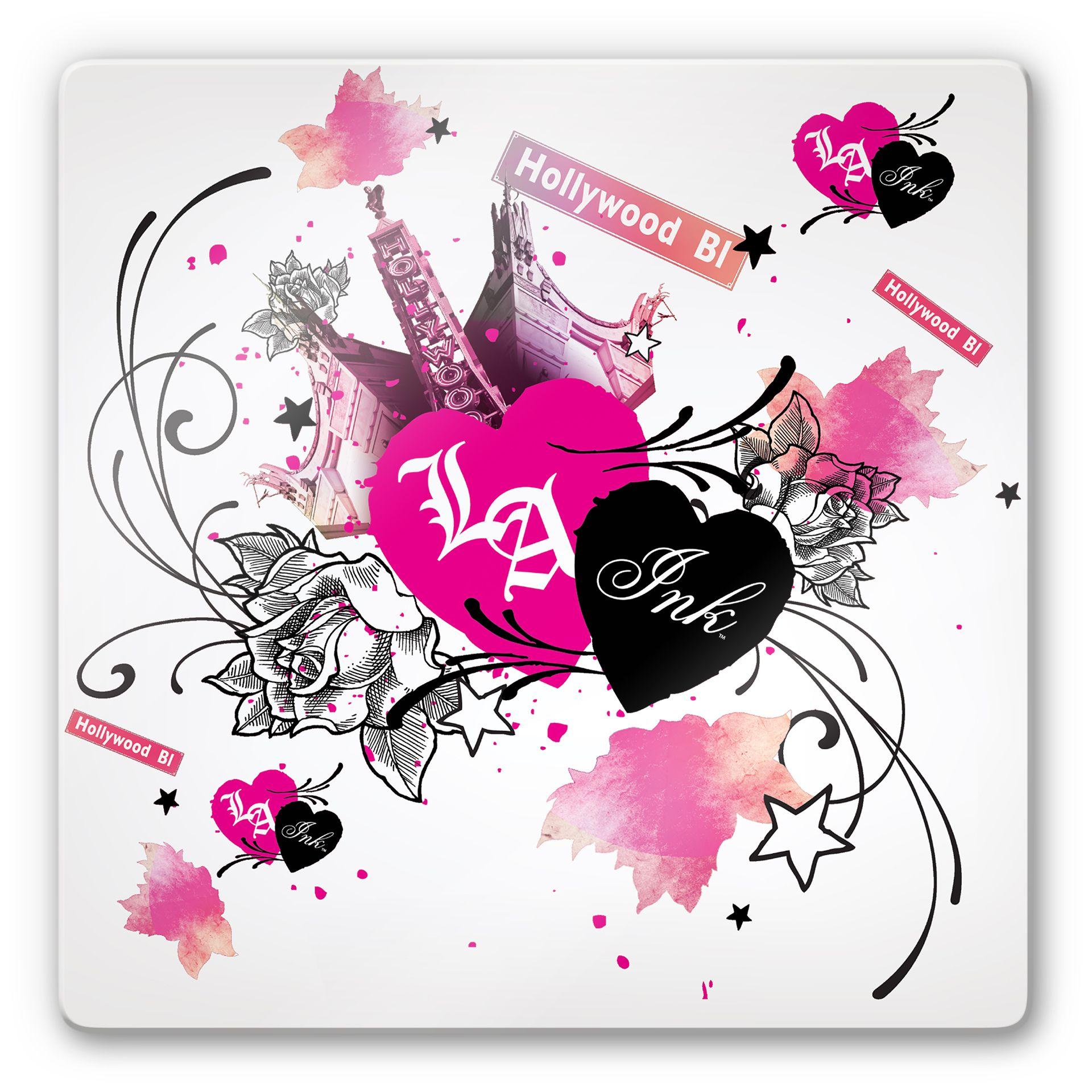 Tableau en verre - LA Ink - Hollywood