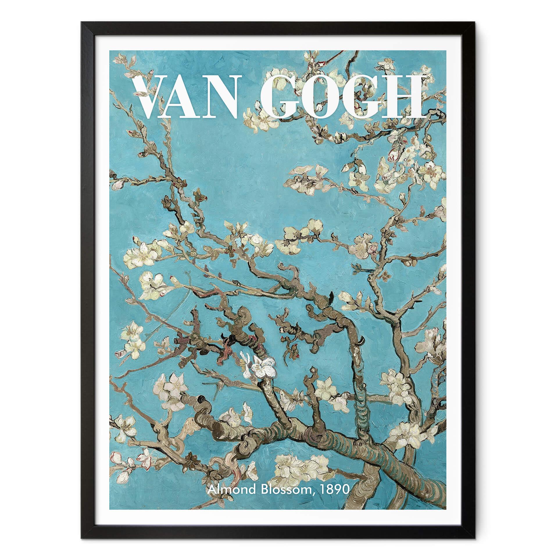 Póster van Gogh Design - Almendro en flor