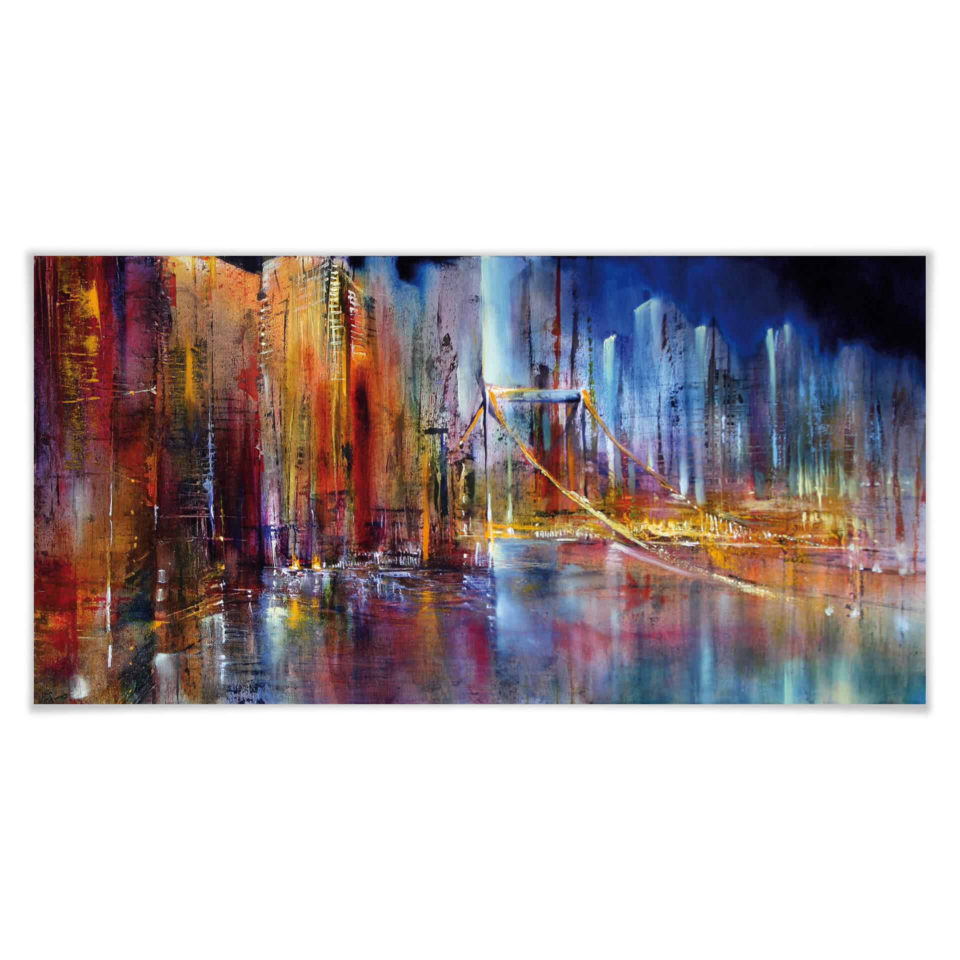 Póster Schmucker - Vista de la ciudad - Panorama