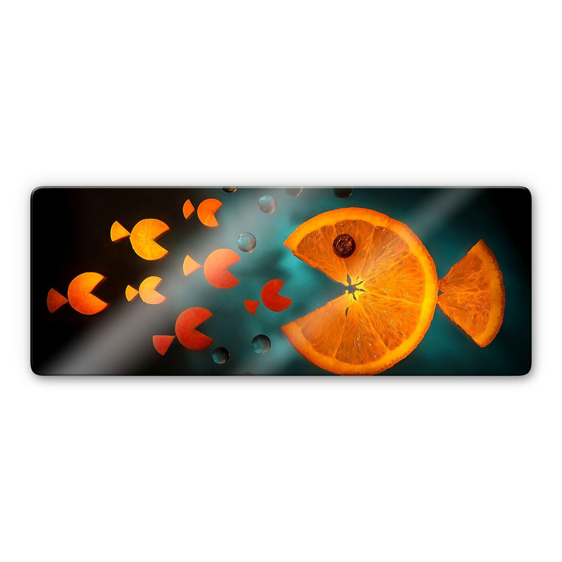 Tableau sur verre Ianeva - Sweet Carrot - Panorama
