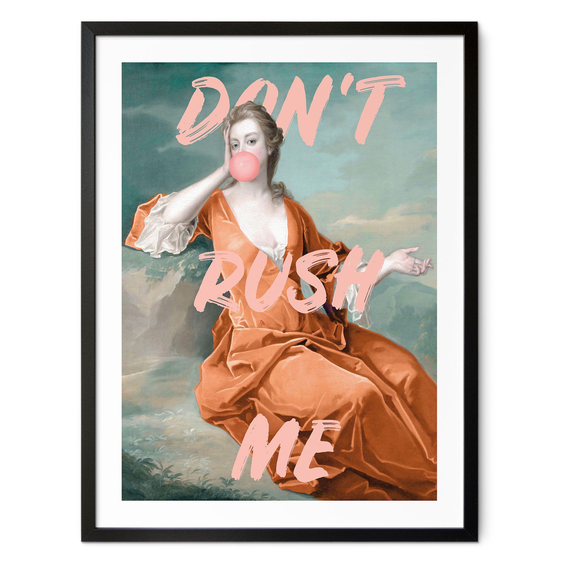 Plakat Hertuginde Sarah Churchill: Don't rush me - Grace Digital Art