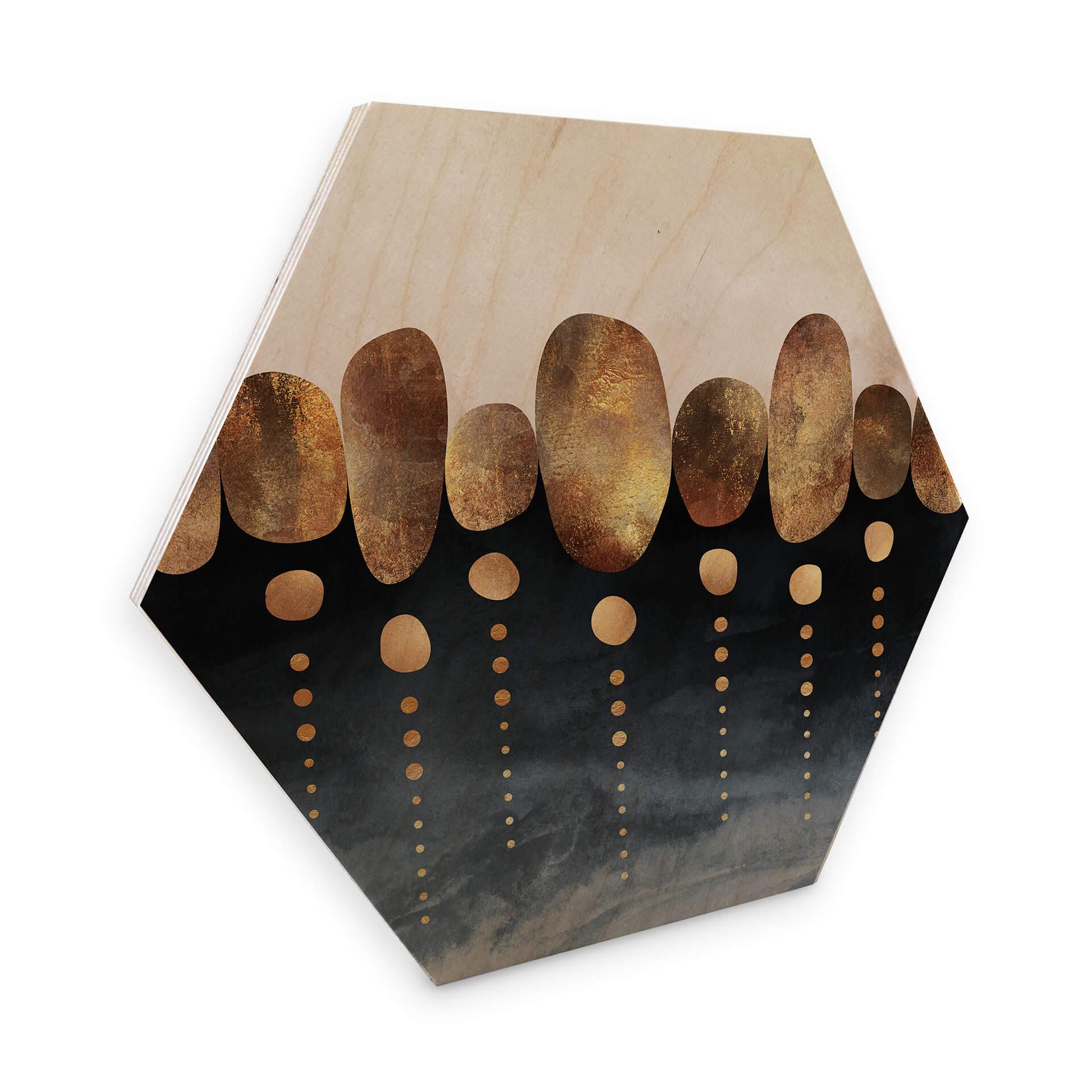 Hexagon Hout Fredriksson - Natural Abstraction