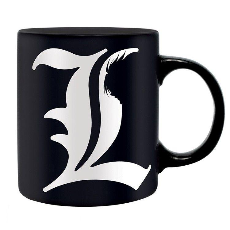 Krus, keramikkrus Death Note - L & rules