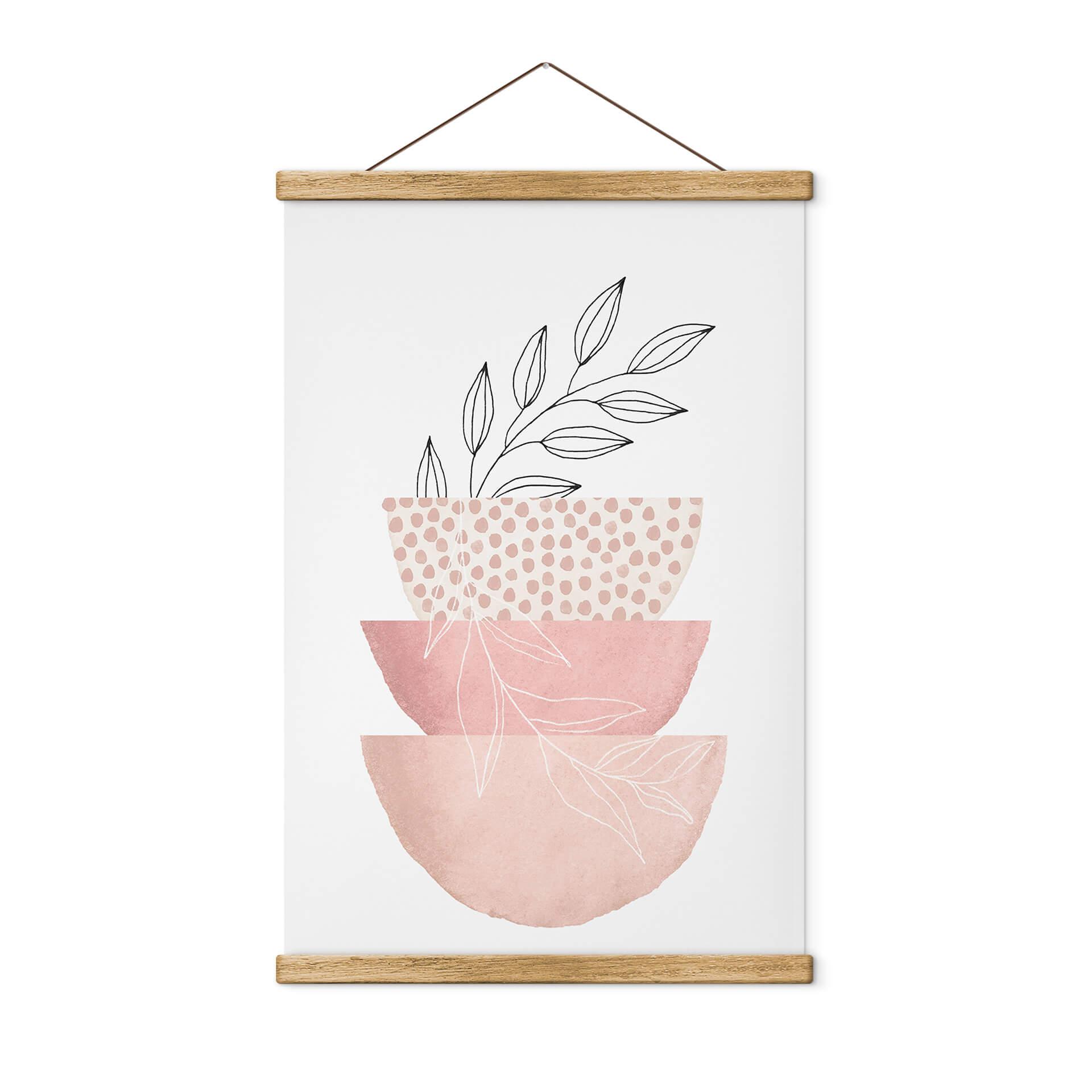 Póster de tela Planta - Delicada belleza de la naturaleza - Musgo