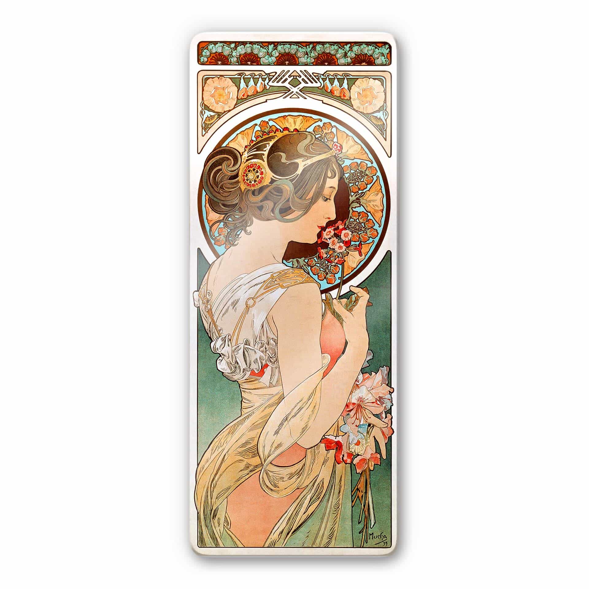 Glasbillede - Mucha - Natlys