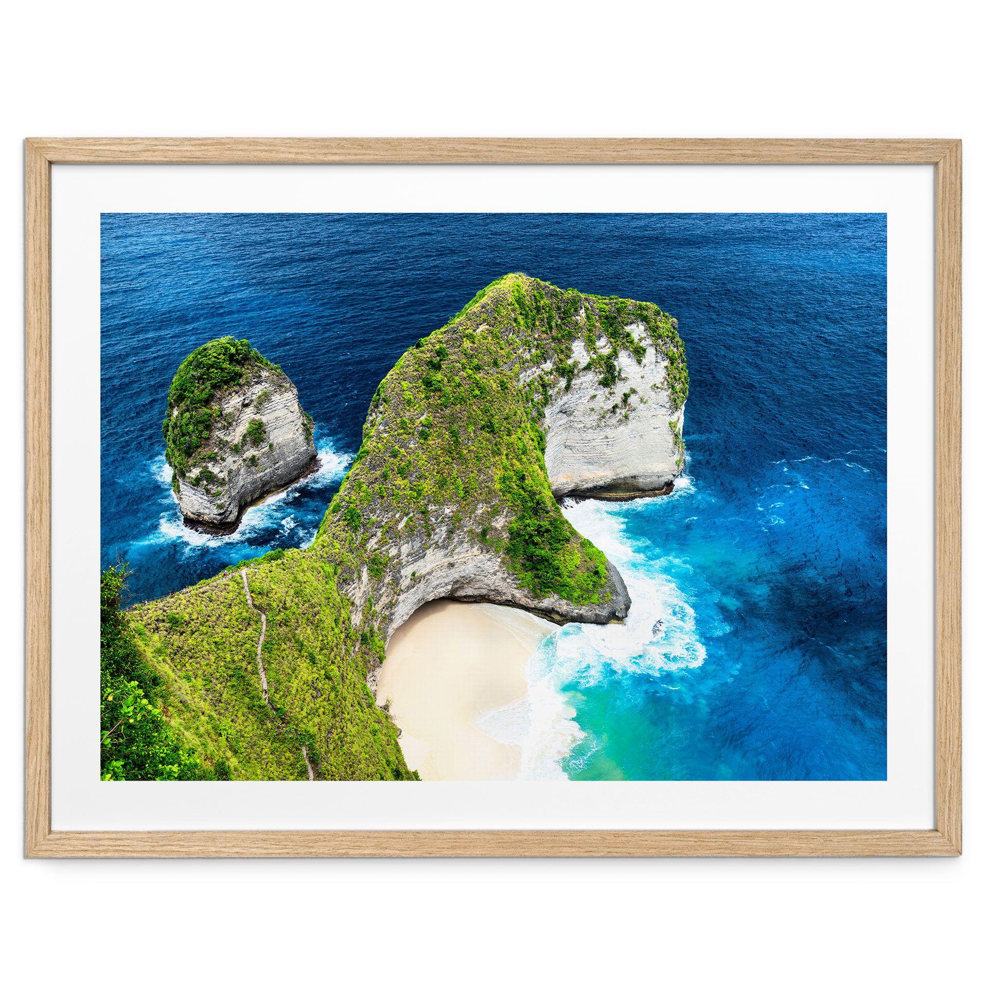 Plakat klippekyst af Nusa Penida - Hugonnard
