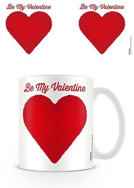 Krus, keramikkrus Valentine's Day - Be My Valentine