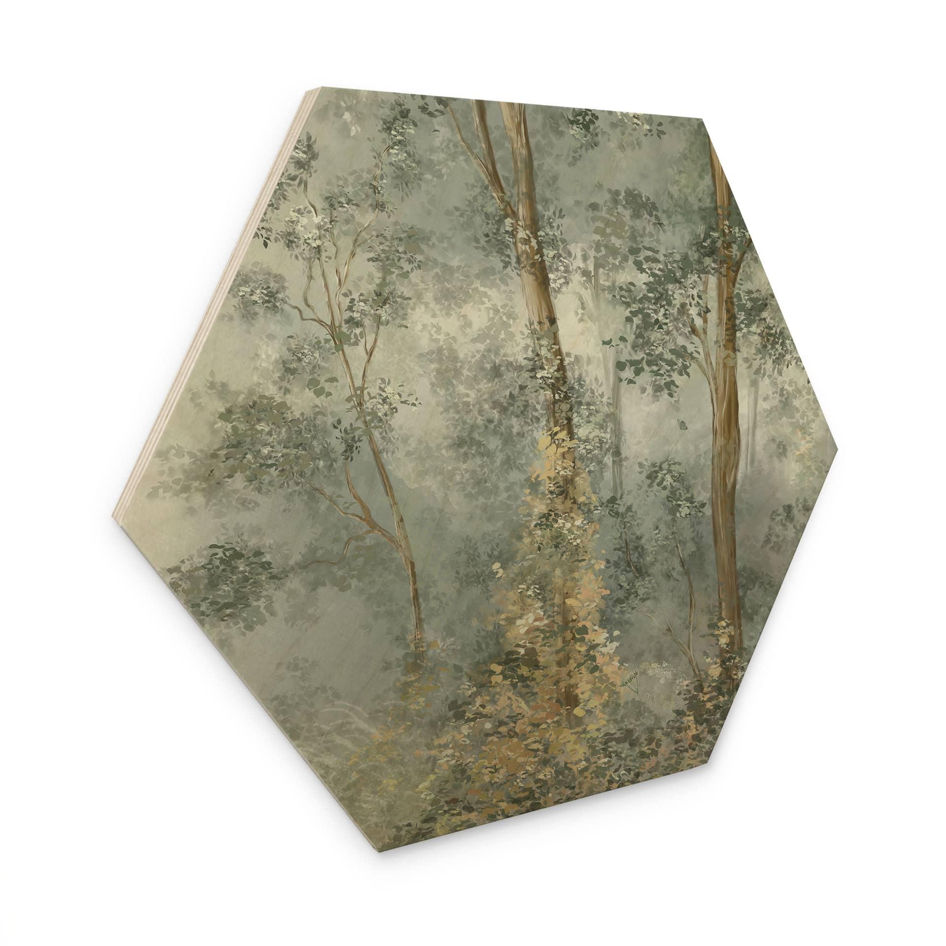 Houten Wanddecoratie Enchanted Forest - Ms Tiff