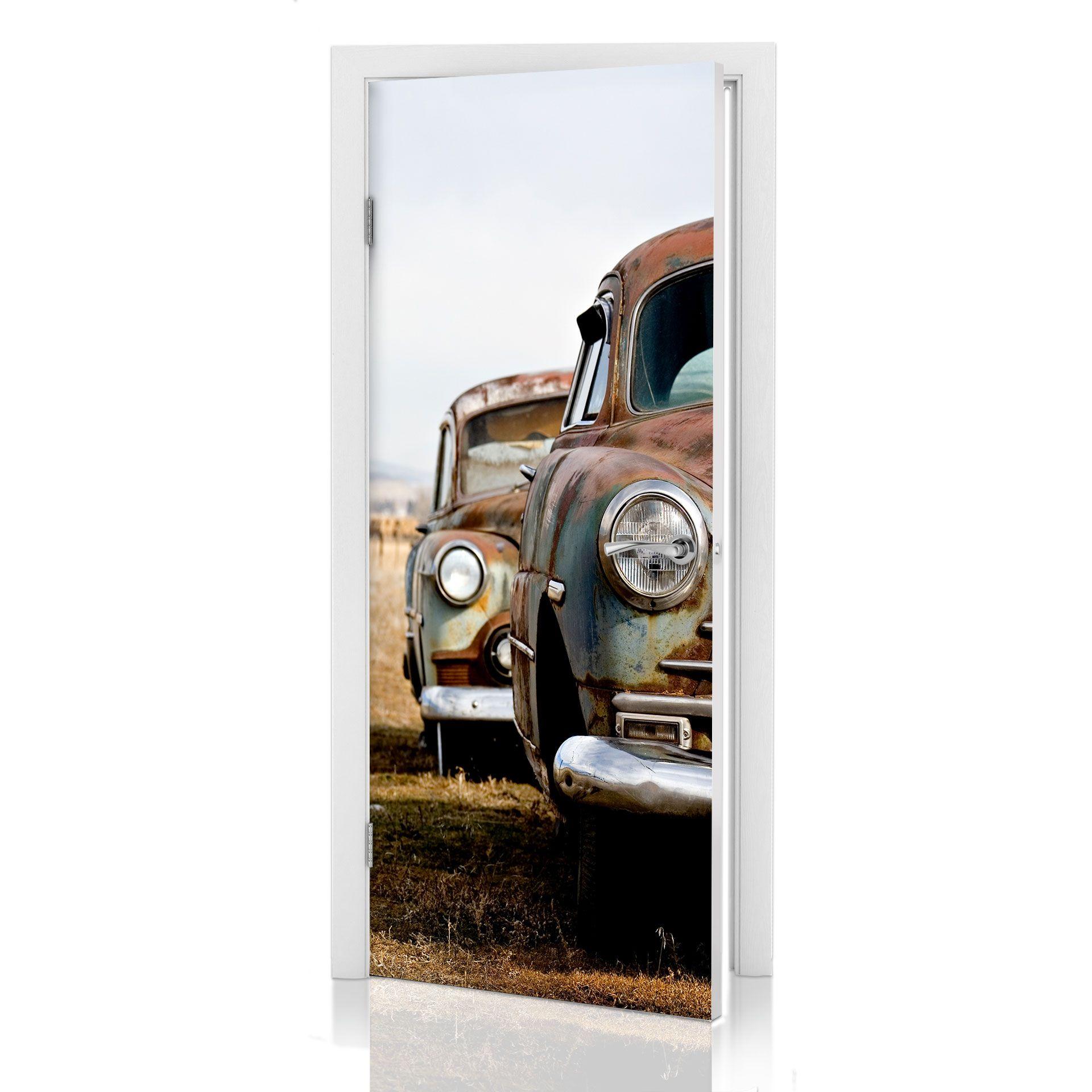 Poster de Porte - Vieilles Voitures