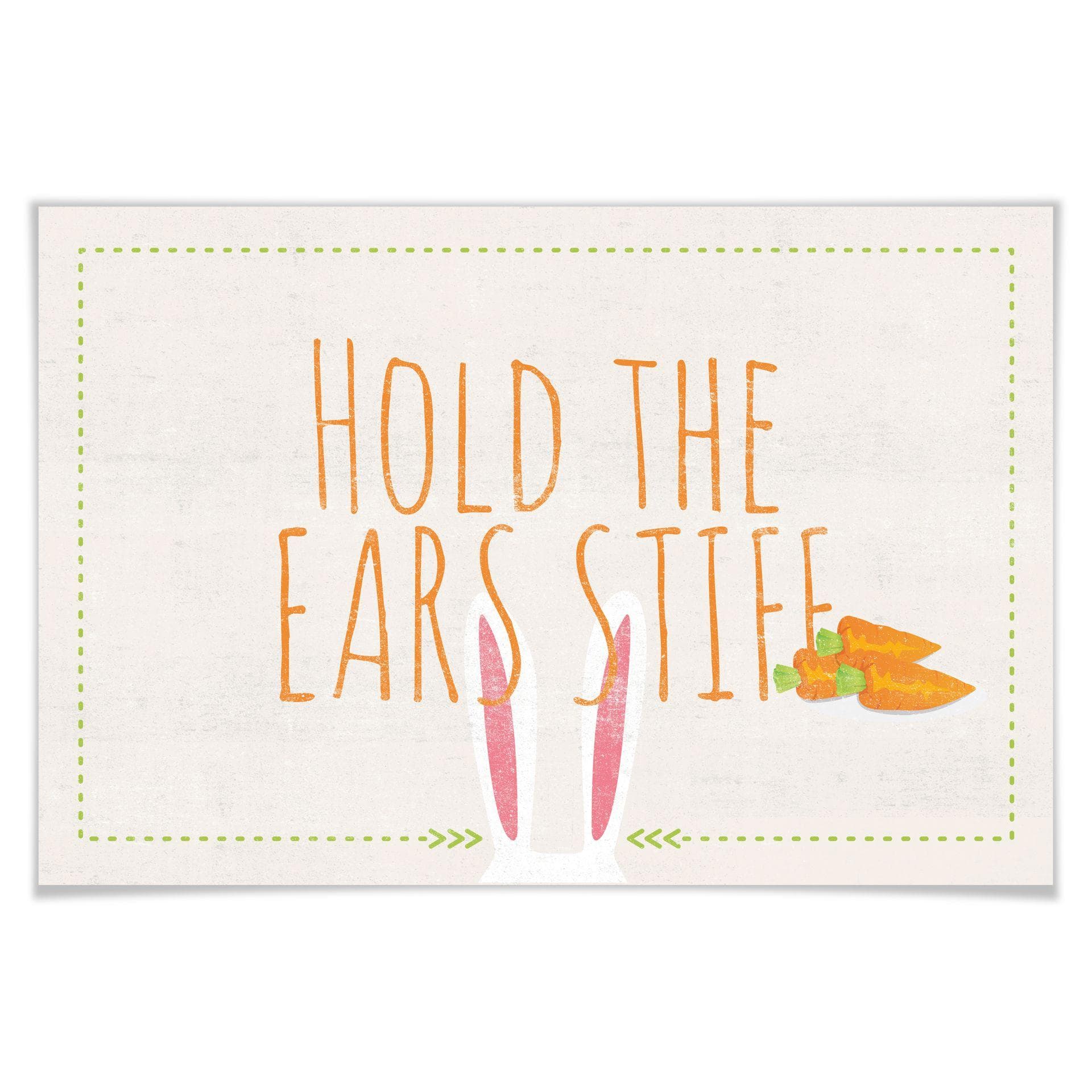 Poster - Hold the Eats stiff