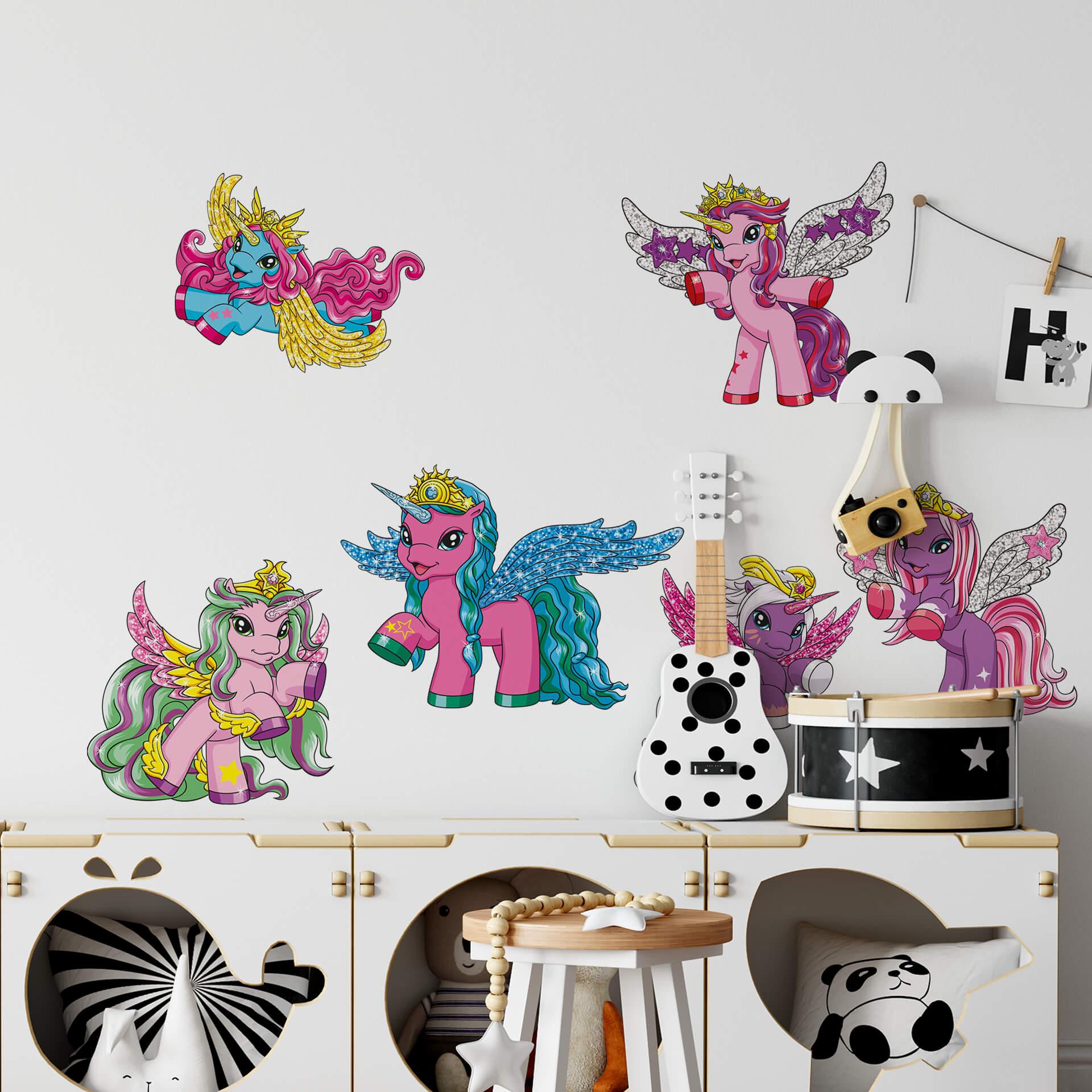Wallsticker Filly Stars Set