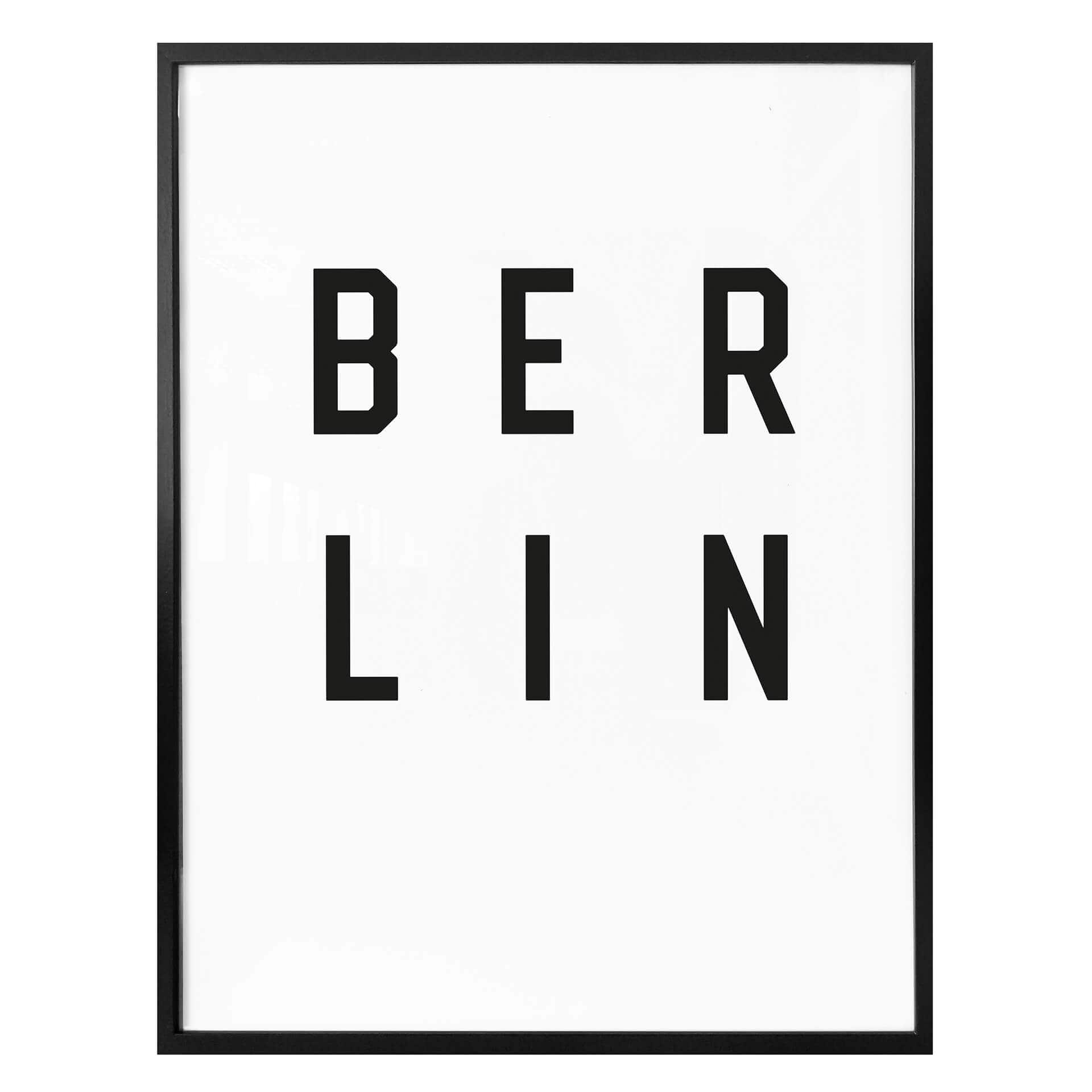 Póster - Tipografía Berlín