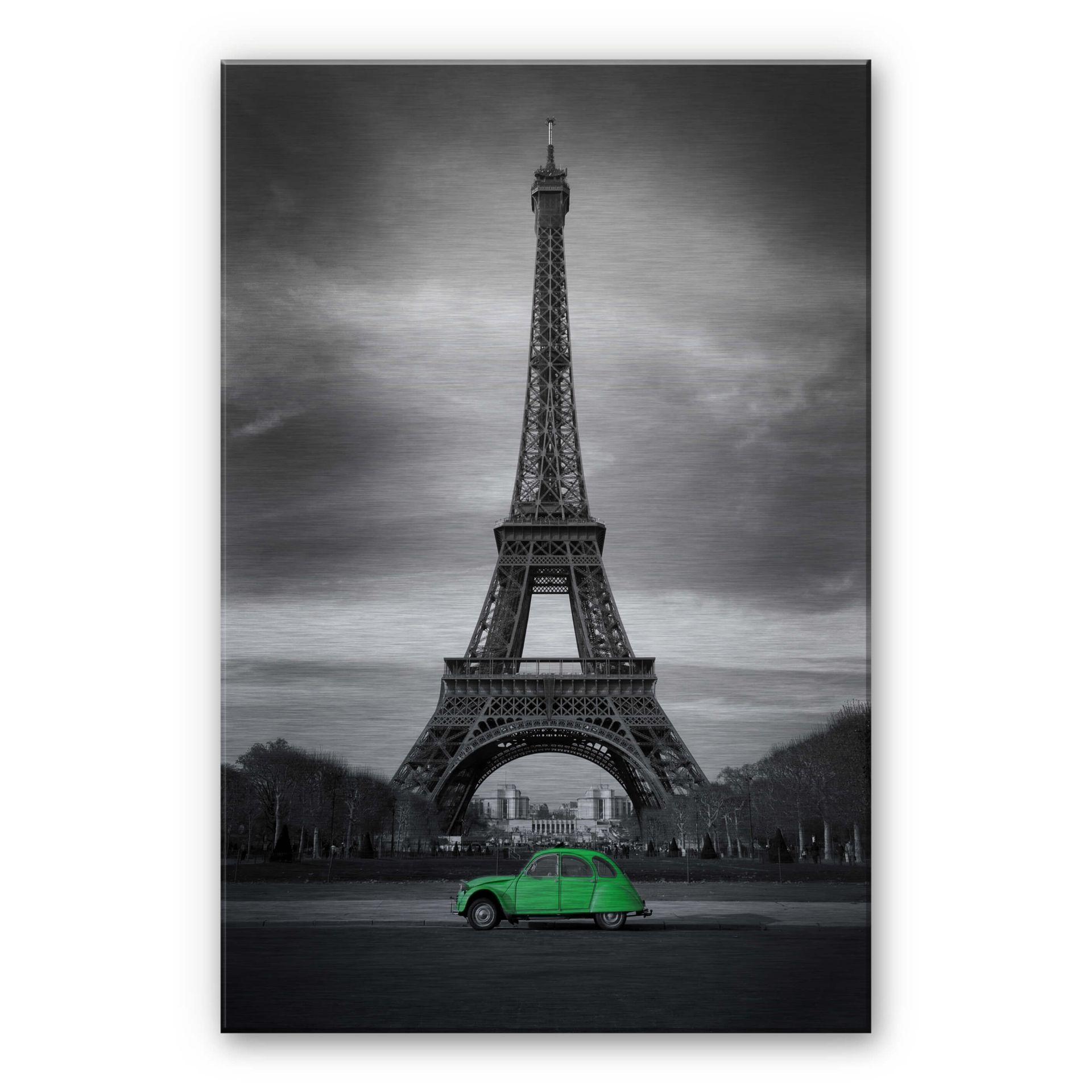 Aluminium DibondLa Vie est Belle - groen