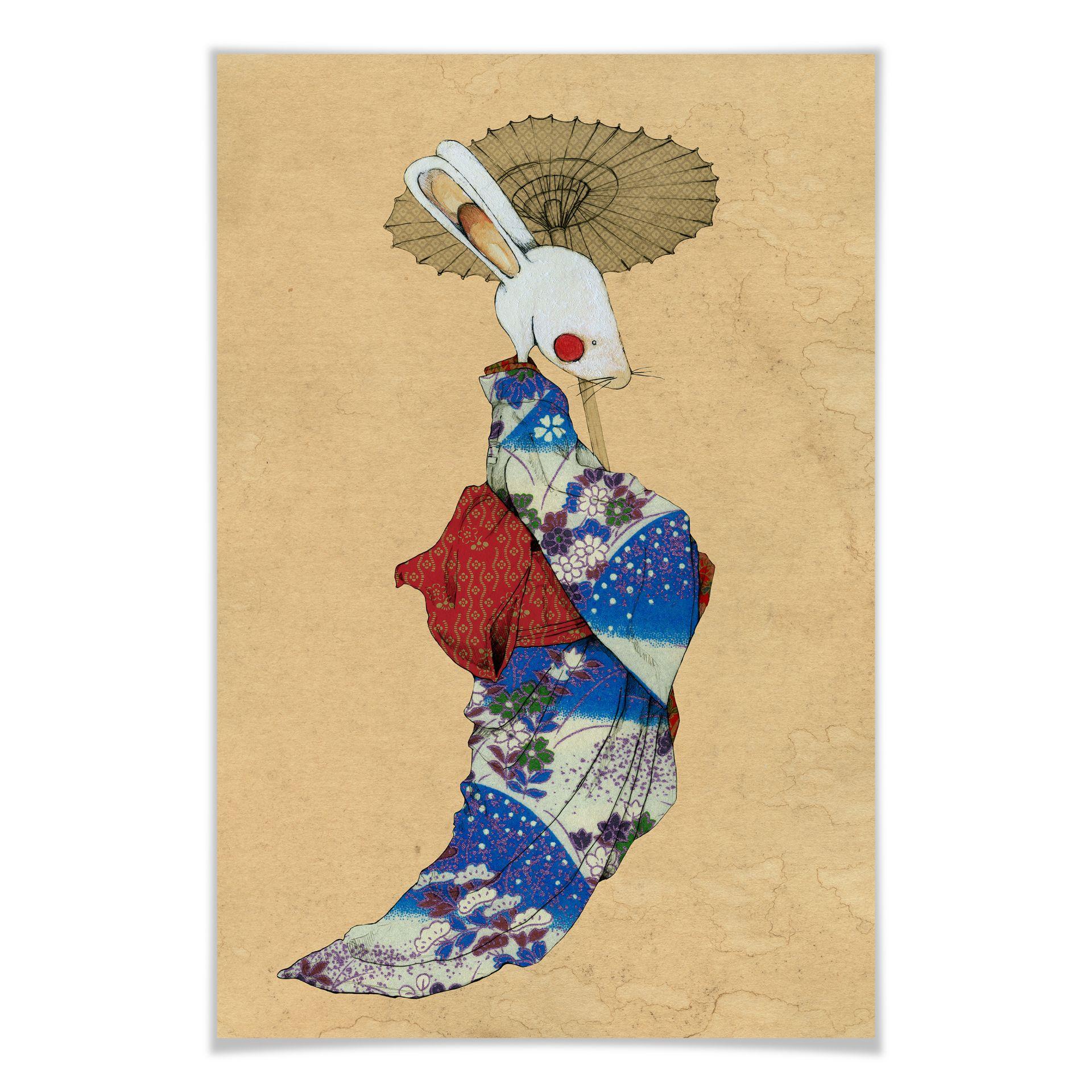 Poster - Loske - Lapin geisha 01