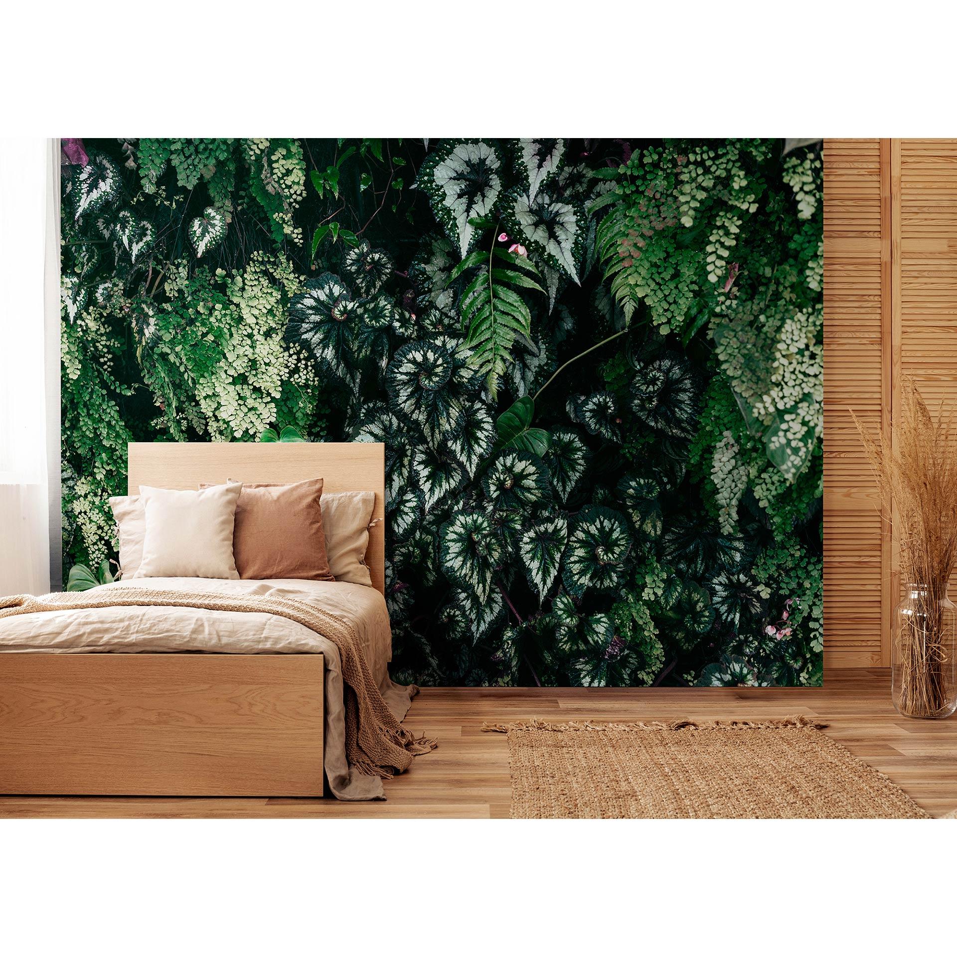 Fotomural Paredes de Patel 3 Deep Green 2 verde