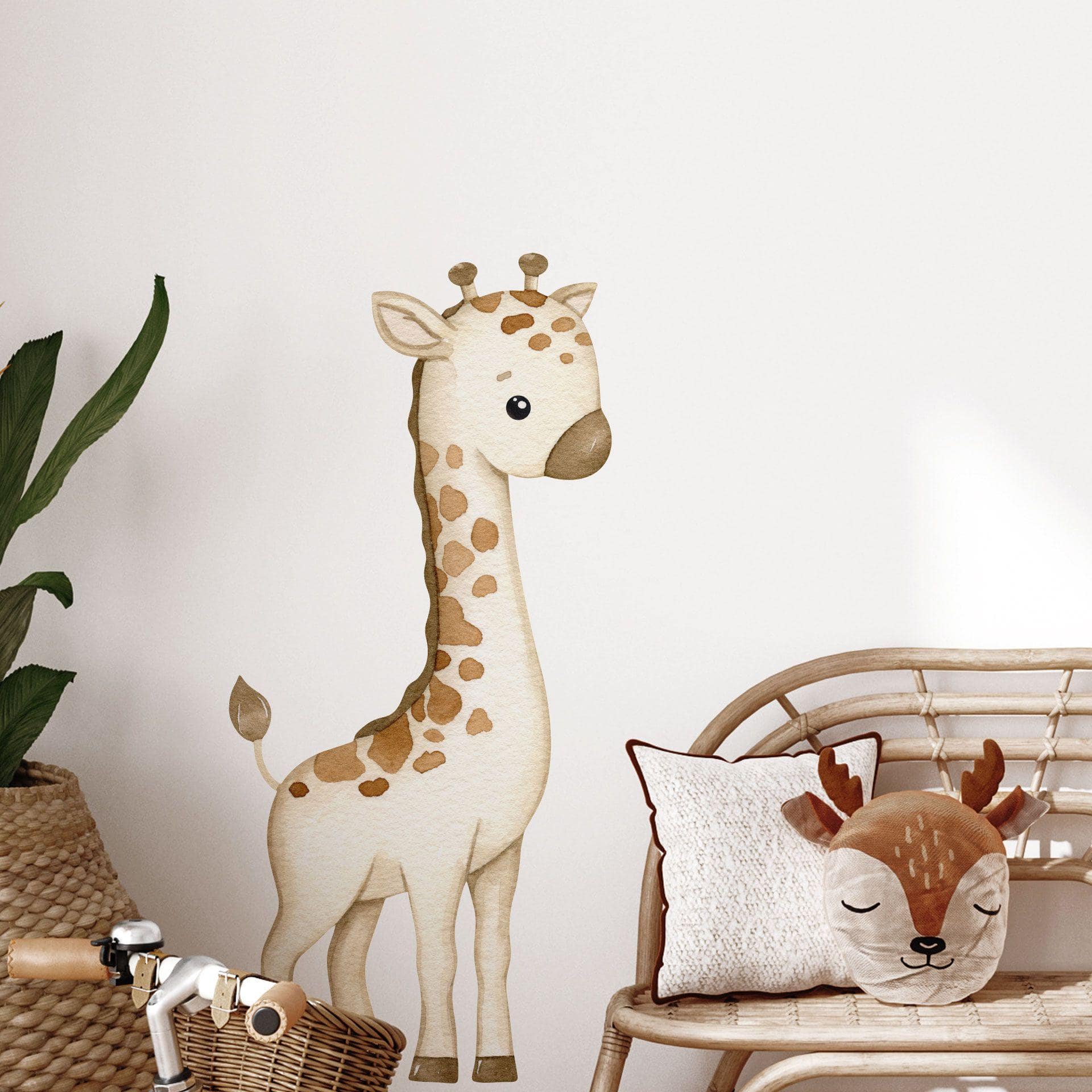 Baby giraf wallsticker