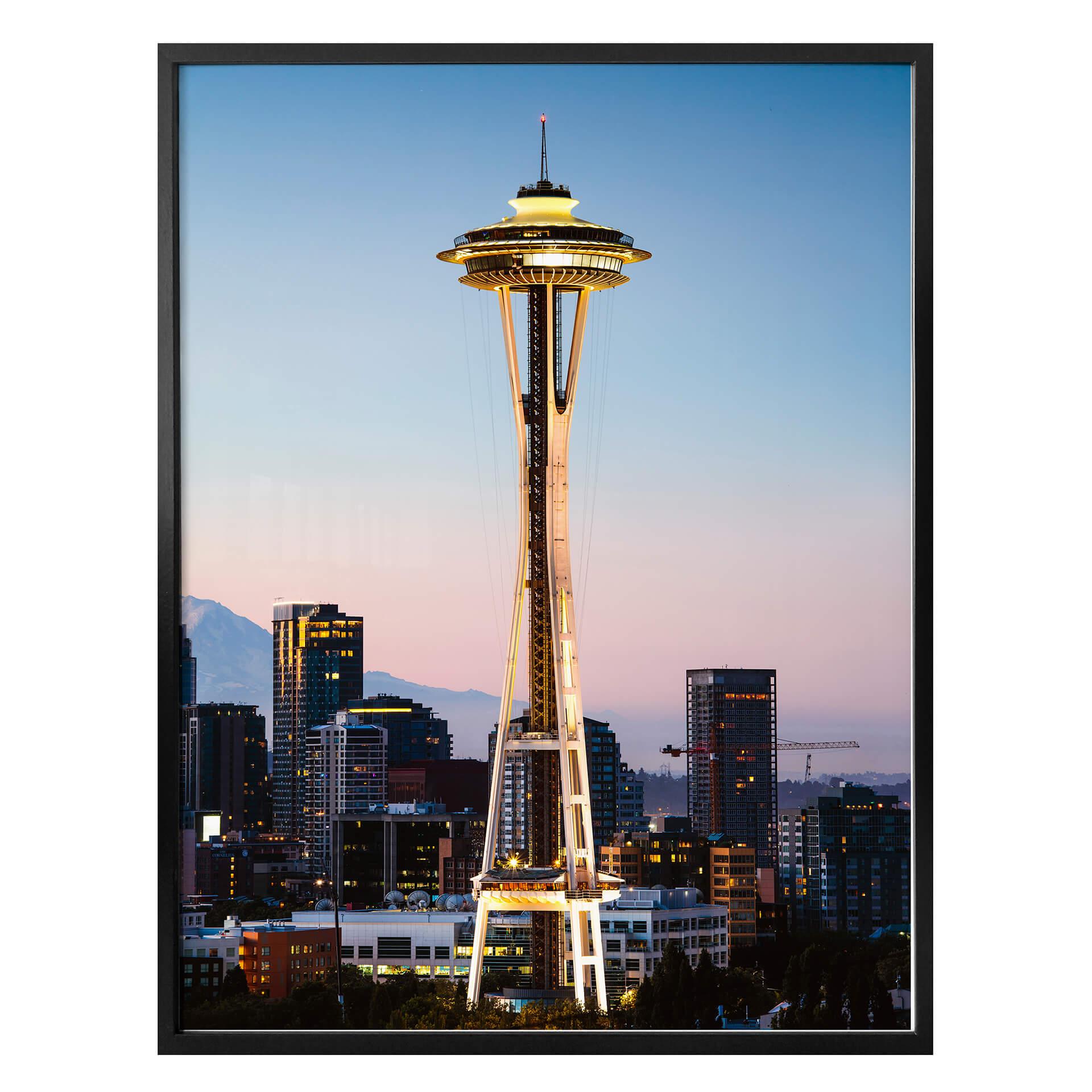 Póster Colombo - Space Needle en Seattle