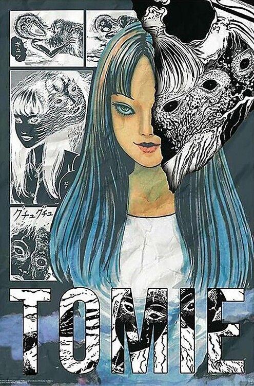 Poster, Film Poster Junji Ito - Poster Tomie 61x91,5 cm