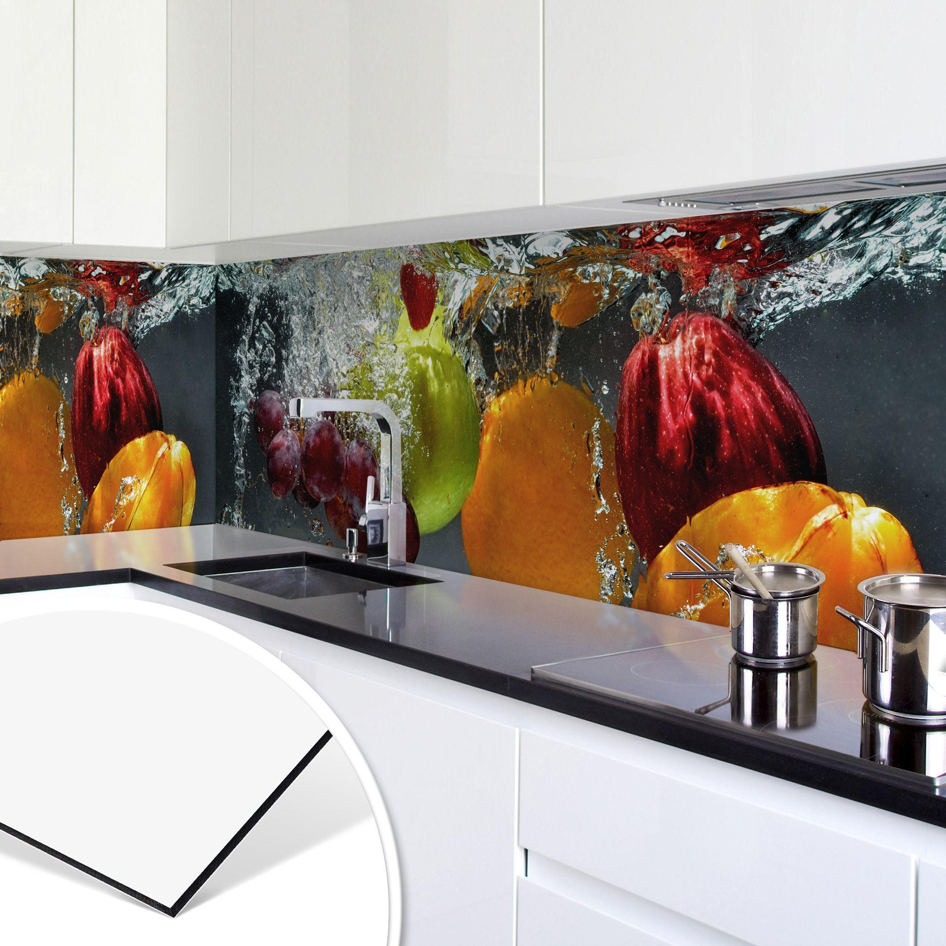 Revêtement pour cuisine - Alu-Dibond - Fruits frais