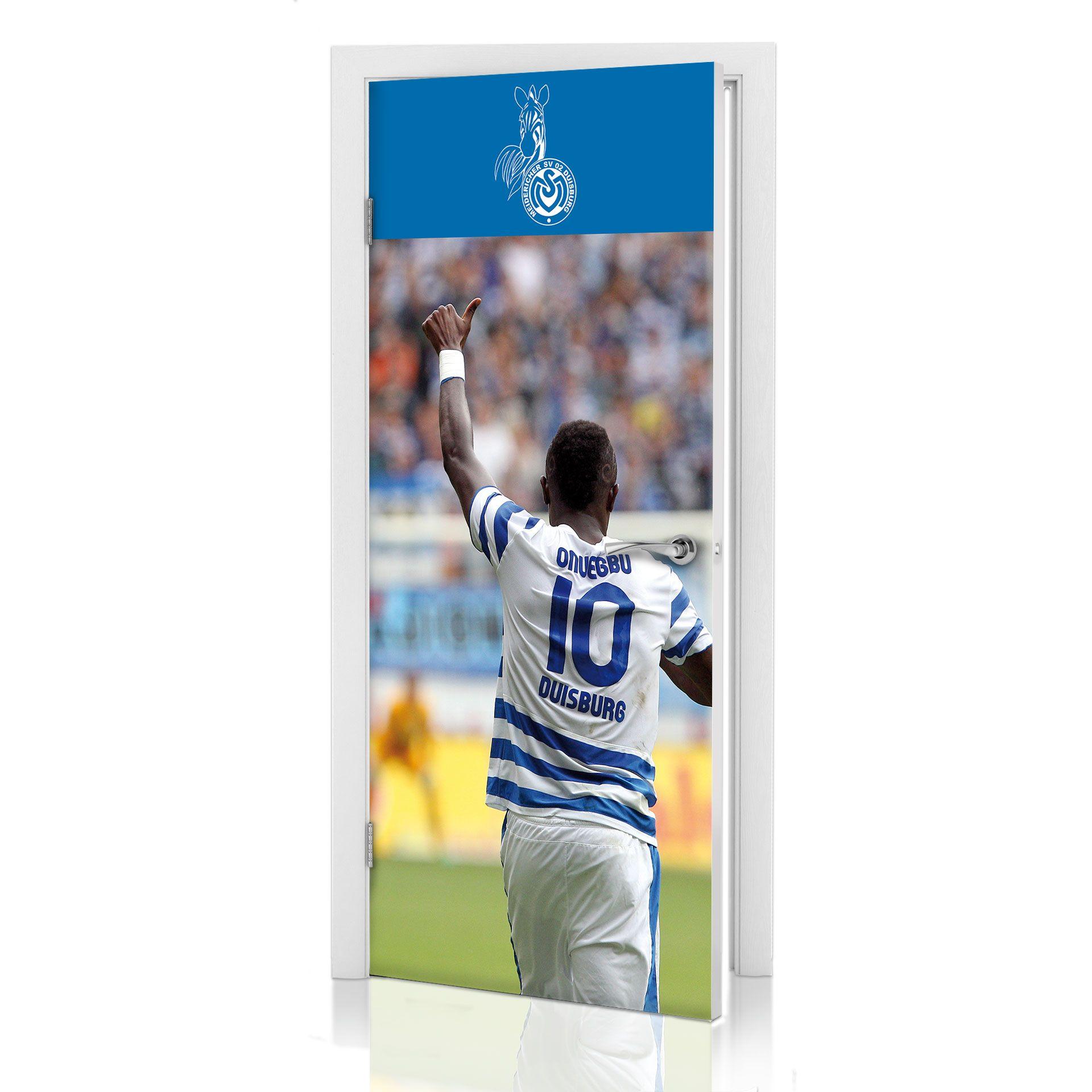 Türdesign MSV Duisburg Onuegbu 91x200 cm