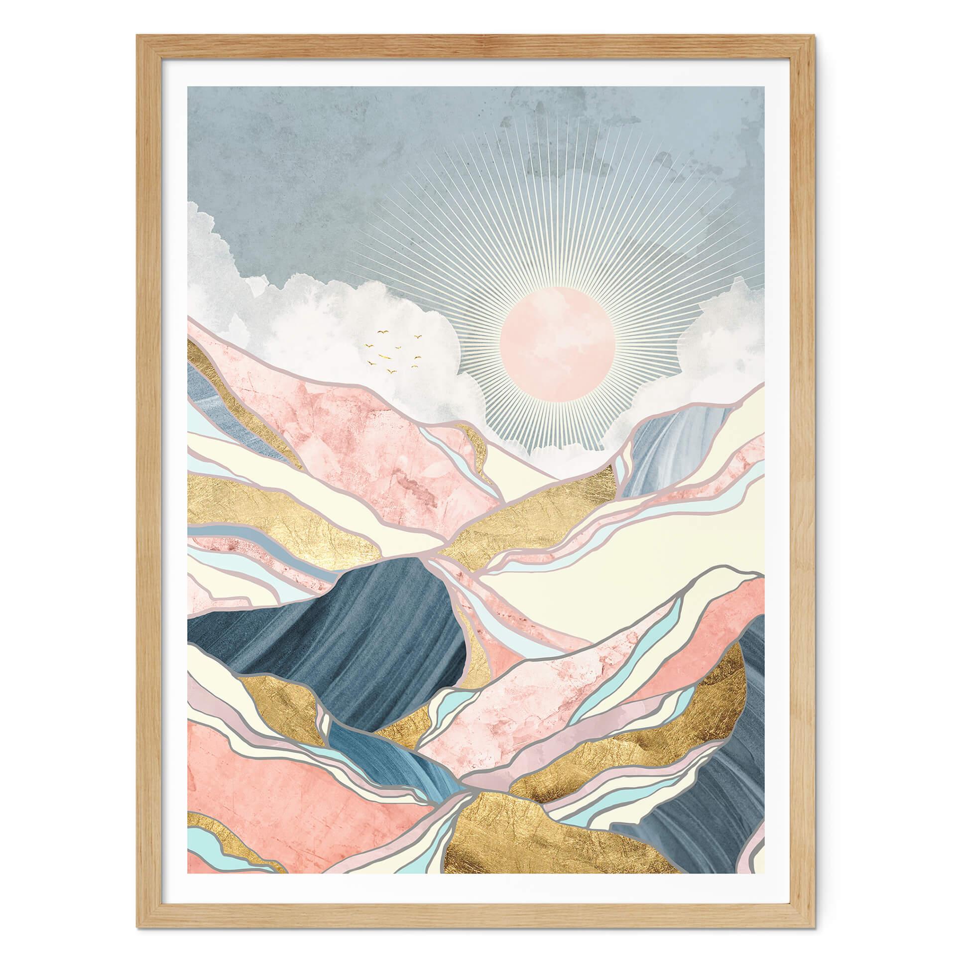 Póster SpaceFrog Designs - Mañana de primavera