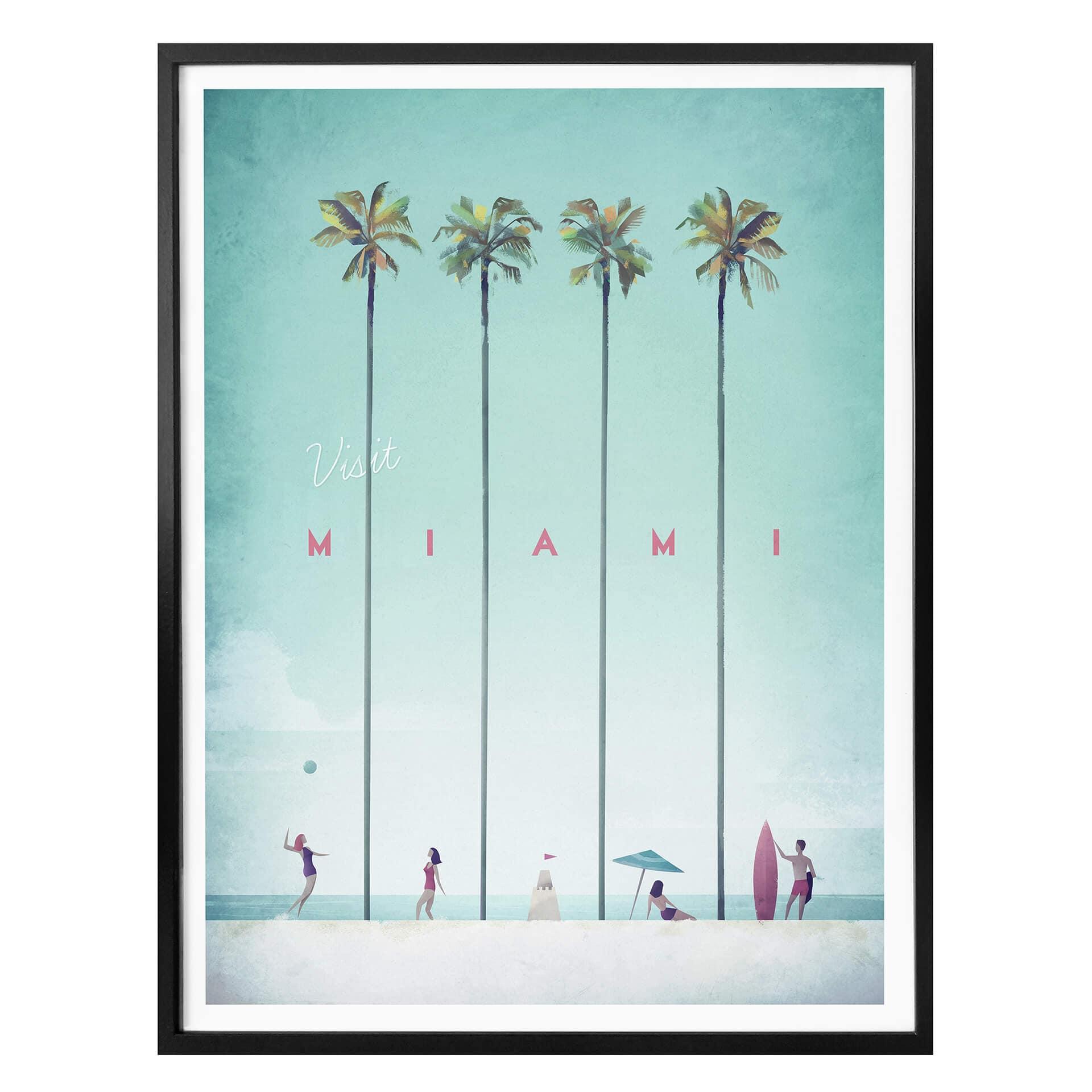 Póster Rivers - Miami