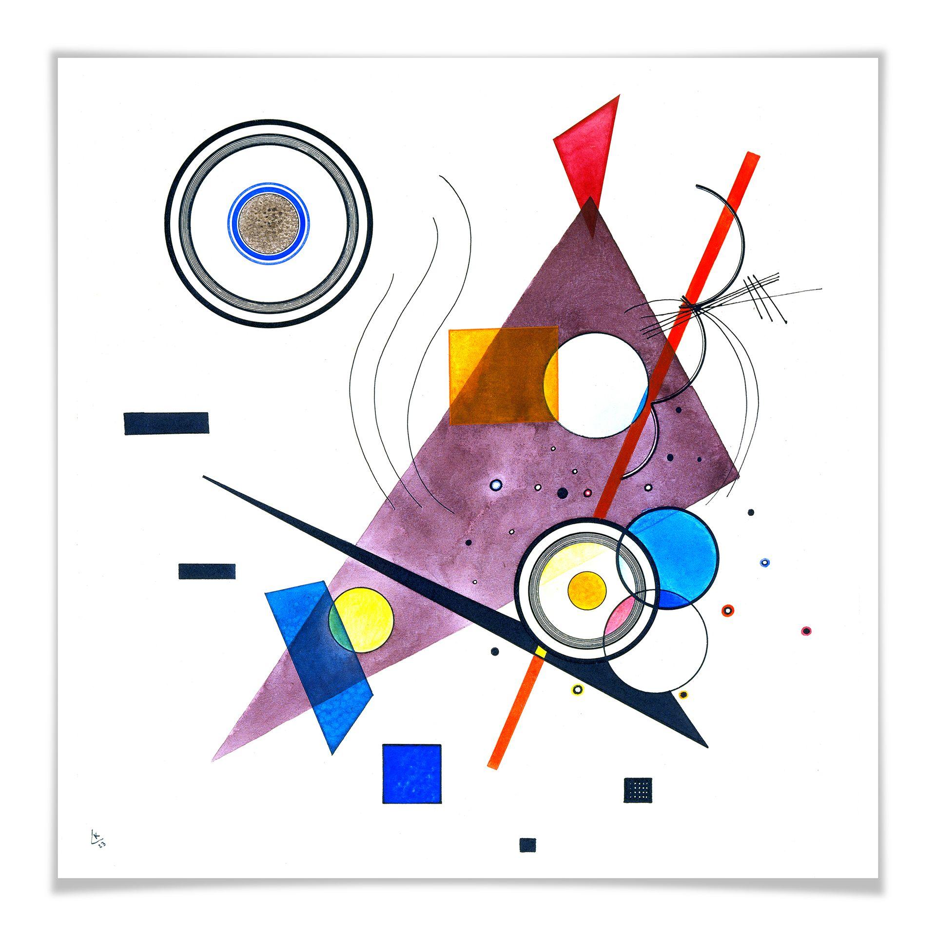Póster Kandinsky - Composición II
