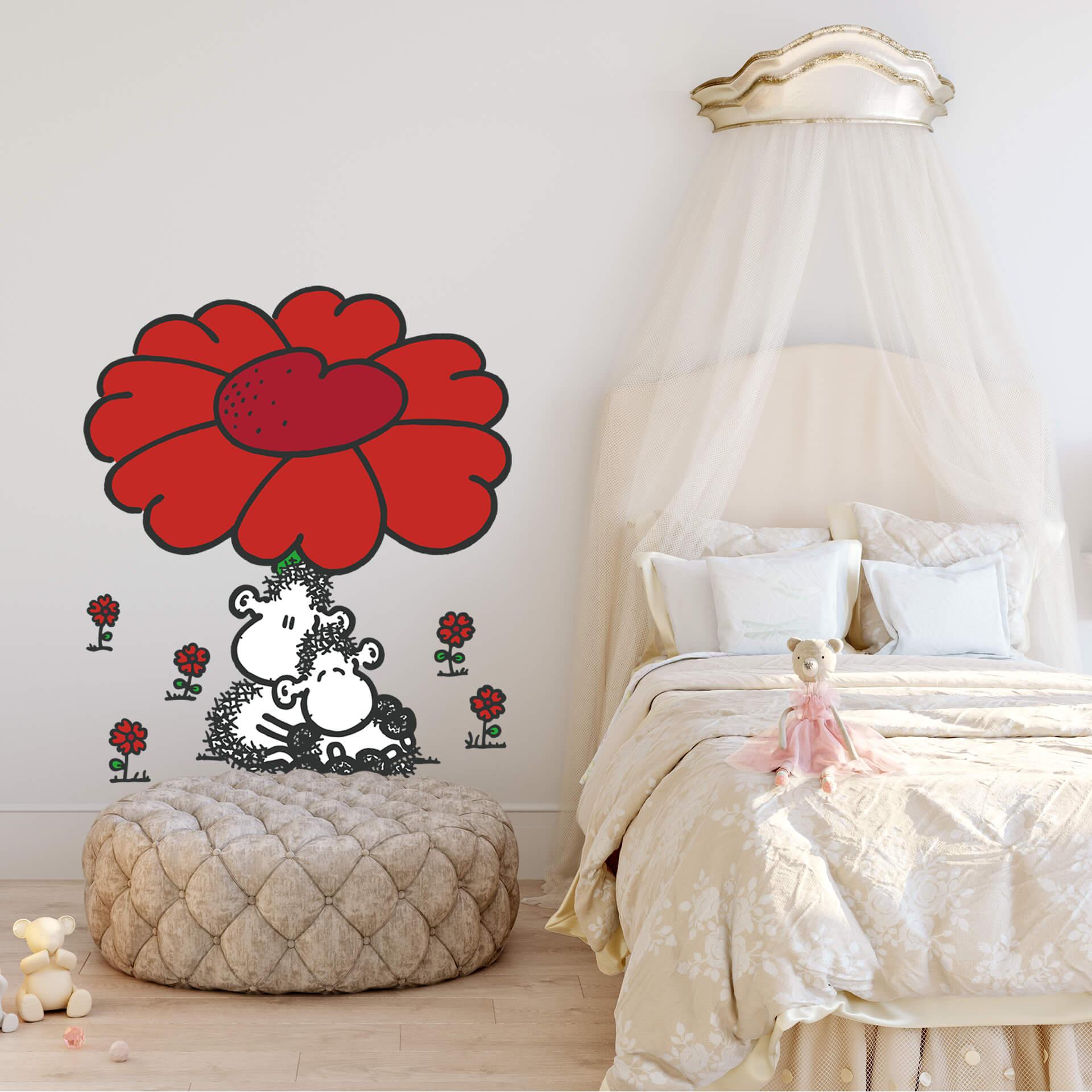 Muursticker Sheepworld - Lievelingsplek