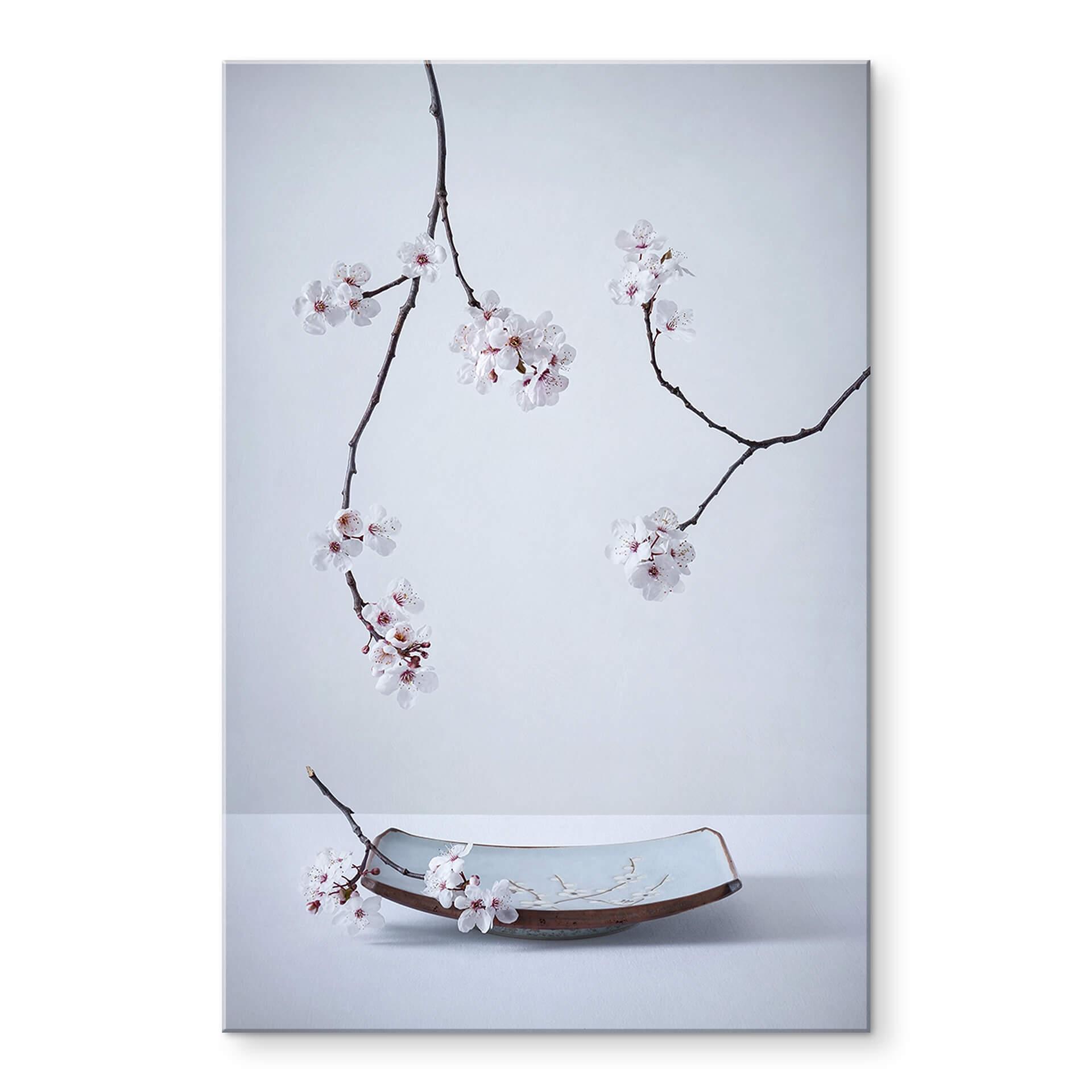 Akrylbillede Karpova - Spa og Zakura - Forårsstilleben Blomster